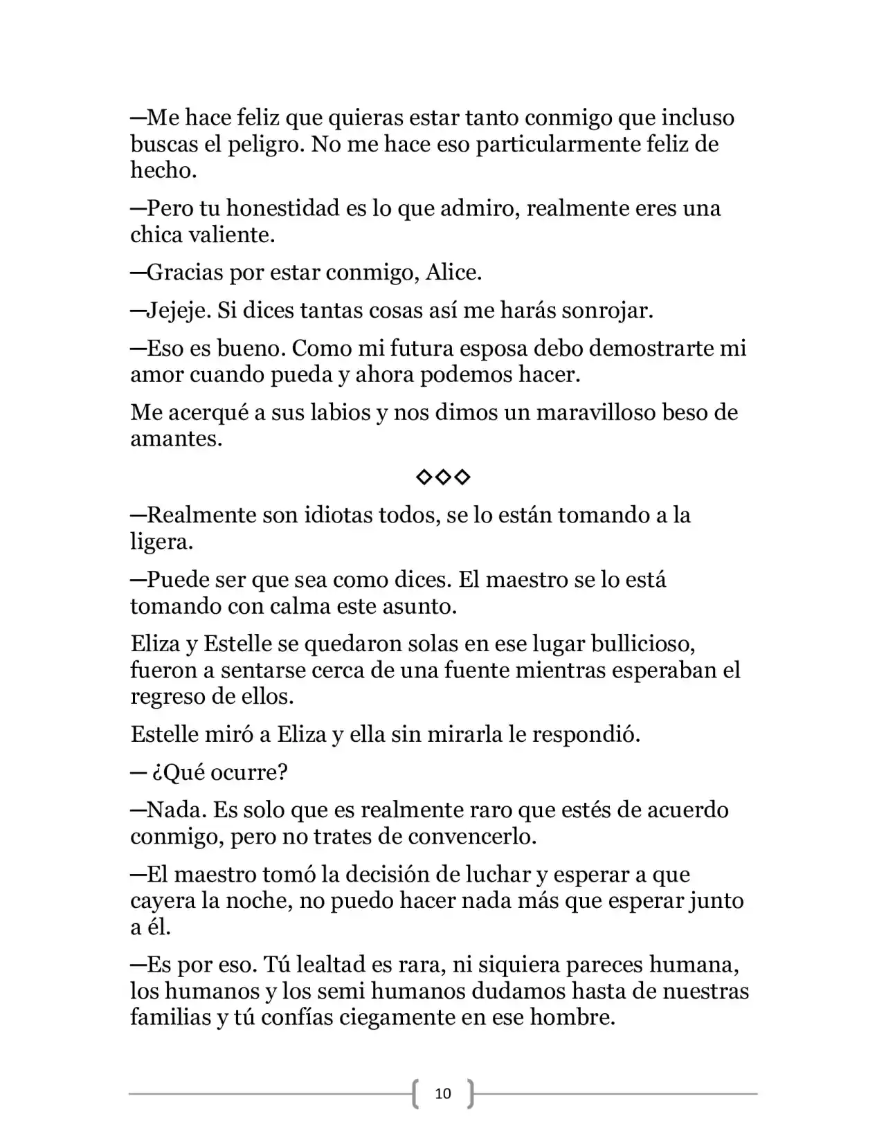 La Heroica Aventura Del Héroe Negro (Novela) - Capítulo 16 - Página 10 - LectorTMOo