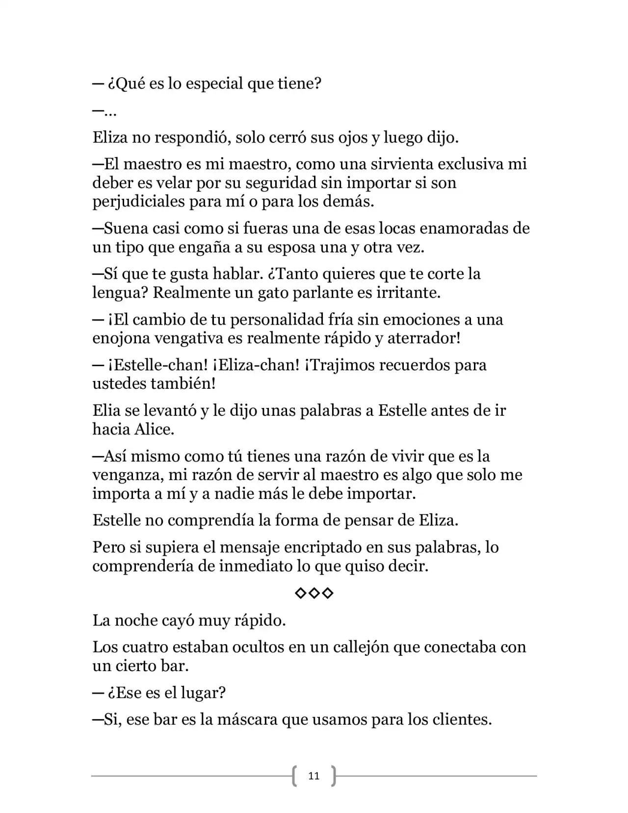La Heroica Aventura Del Héroe Negro (Novela) - Capítulo 16 - Página 11 - LectorTMOo