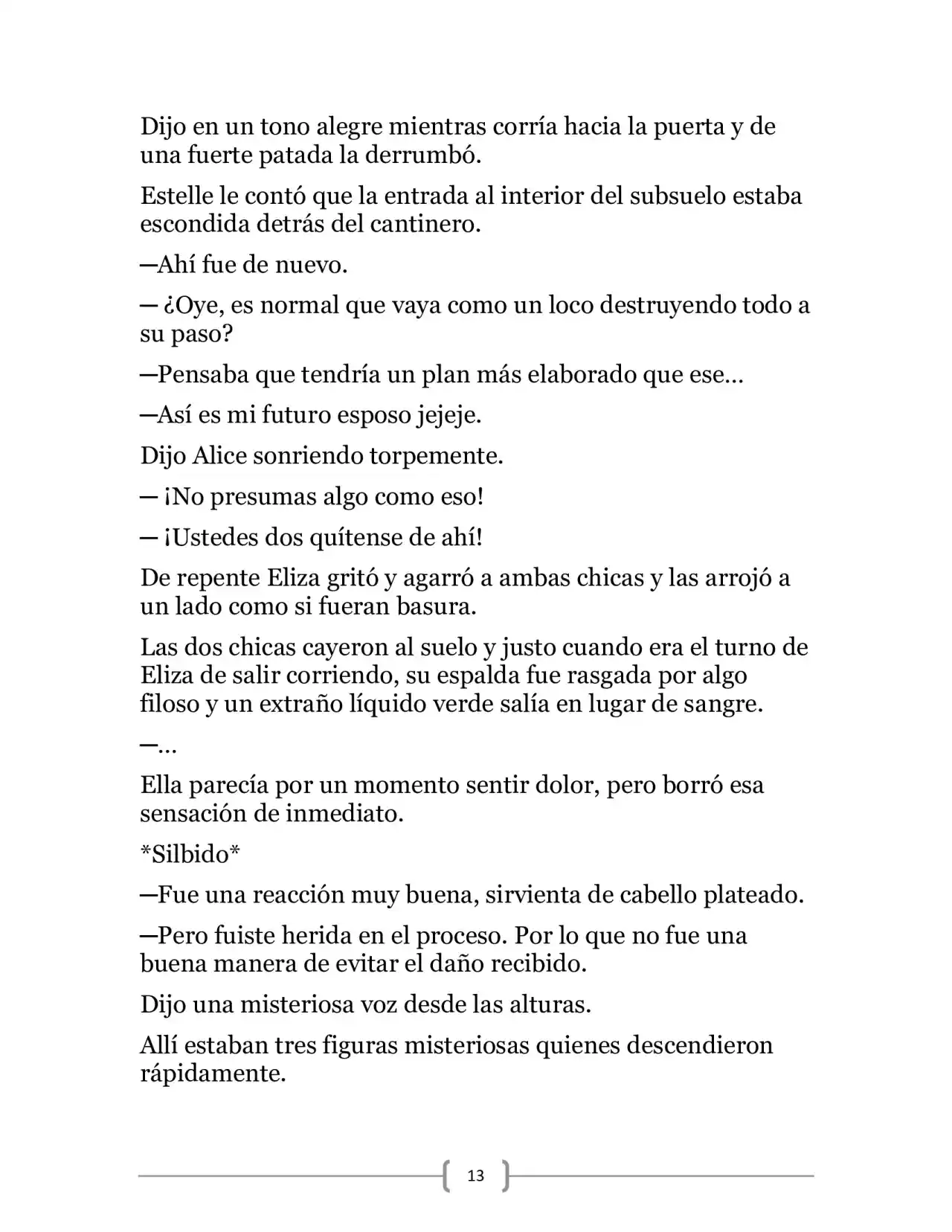 La Heroica Aventura Del Héroe Negro (Novela) - Capítulo 16 - Página 13 - LectorTMOo