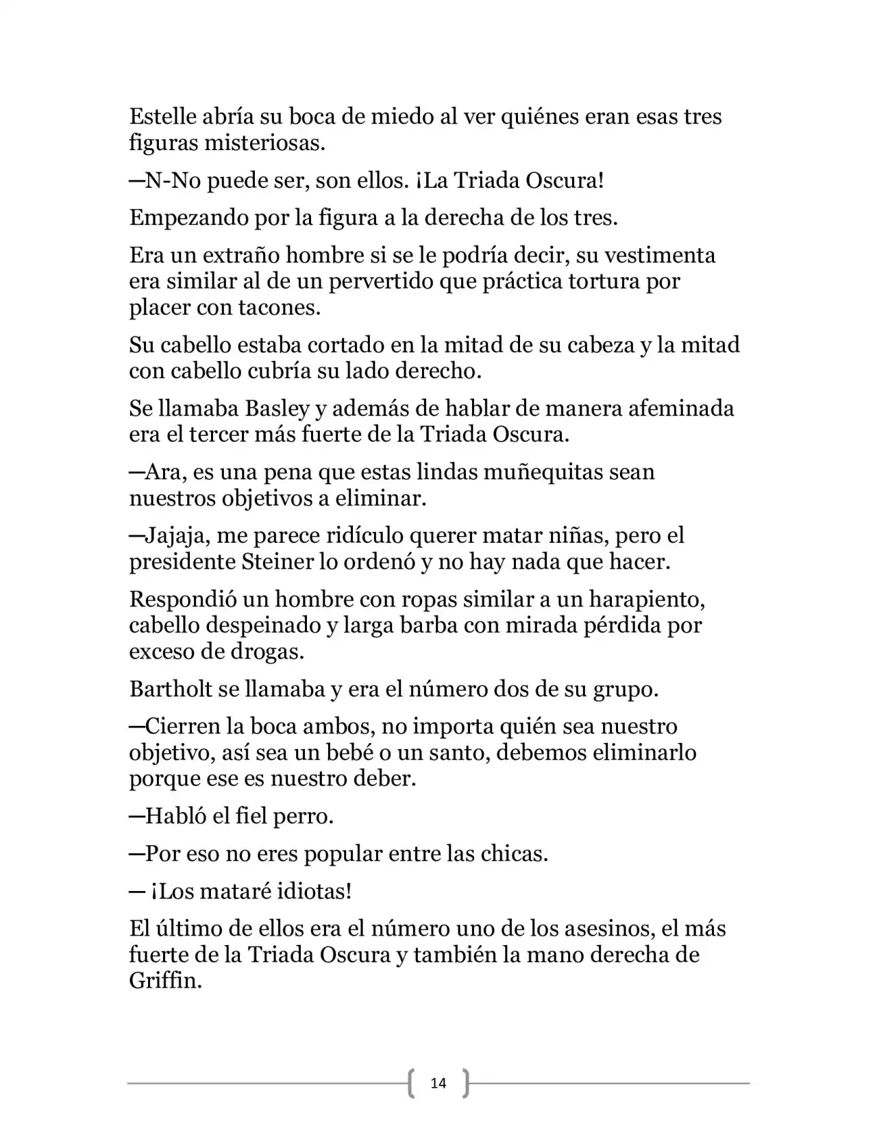 La Heroica Aventura Del Héroe Negro (Novela) - Capítulo 16 - Página 14 - LectorTMOo
