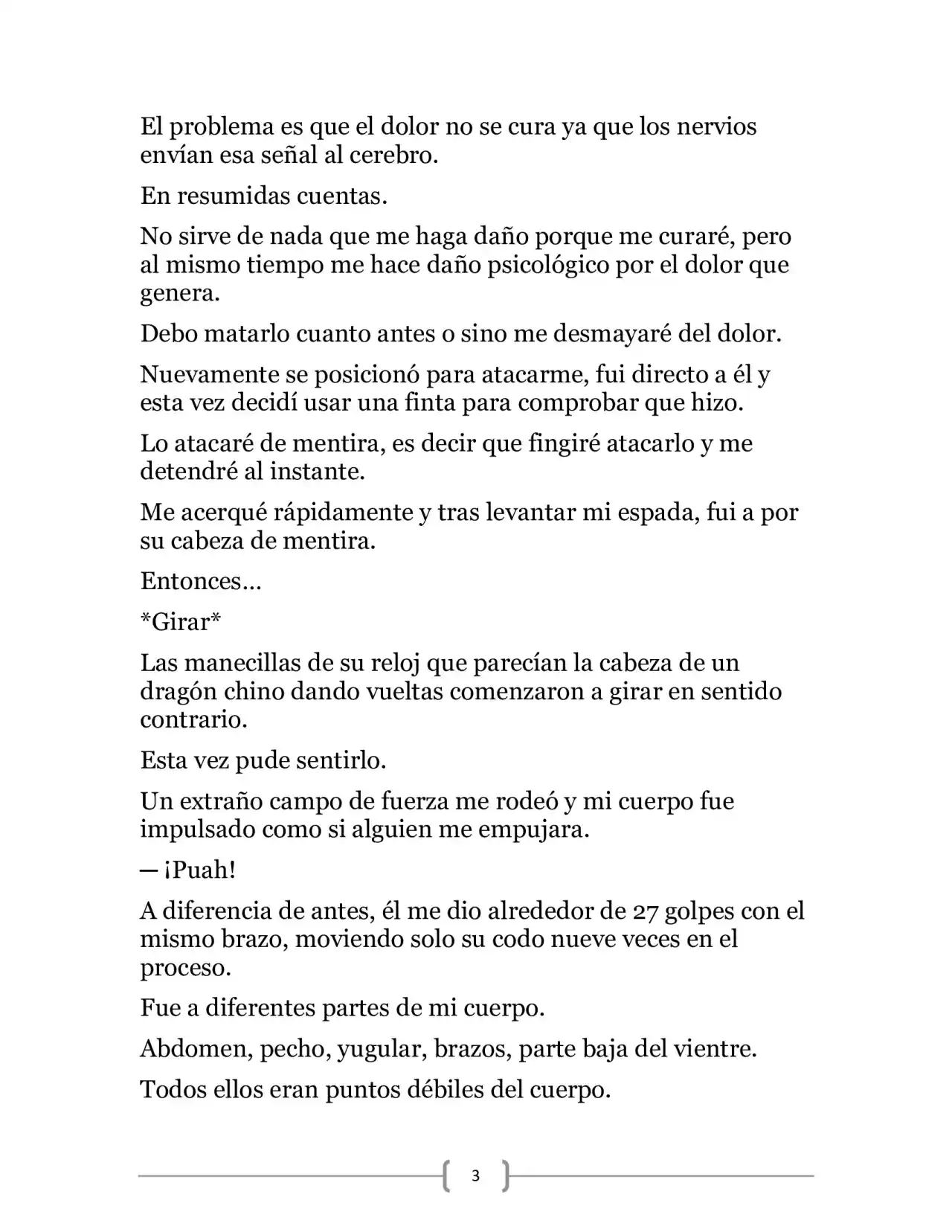 La Heroica Aventura Del Héroe Negro (Novela) - Capítulo 17 - Página 3 - LectorTMOo