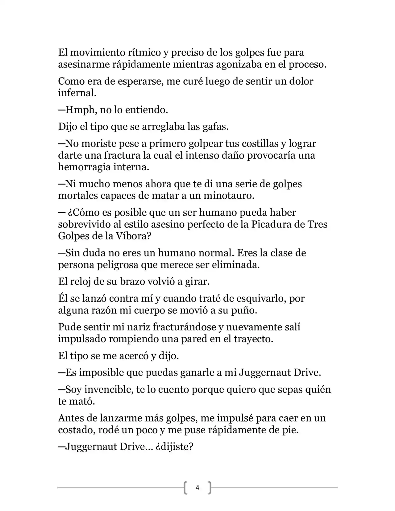 La Heroica Aventura Del Héroe Negro (Novela) - Capítulo 17 - Página 4 - LectorTMOo
