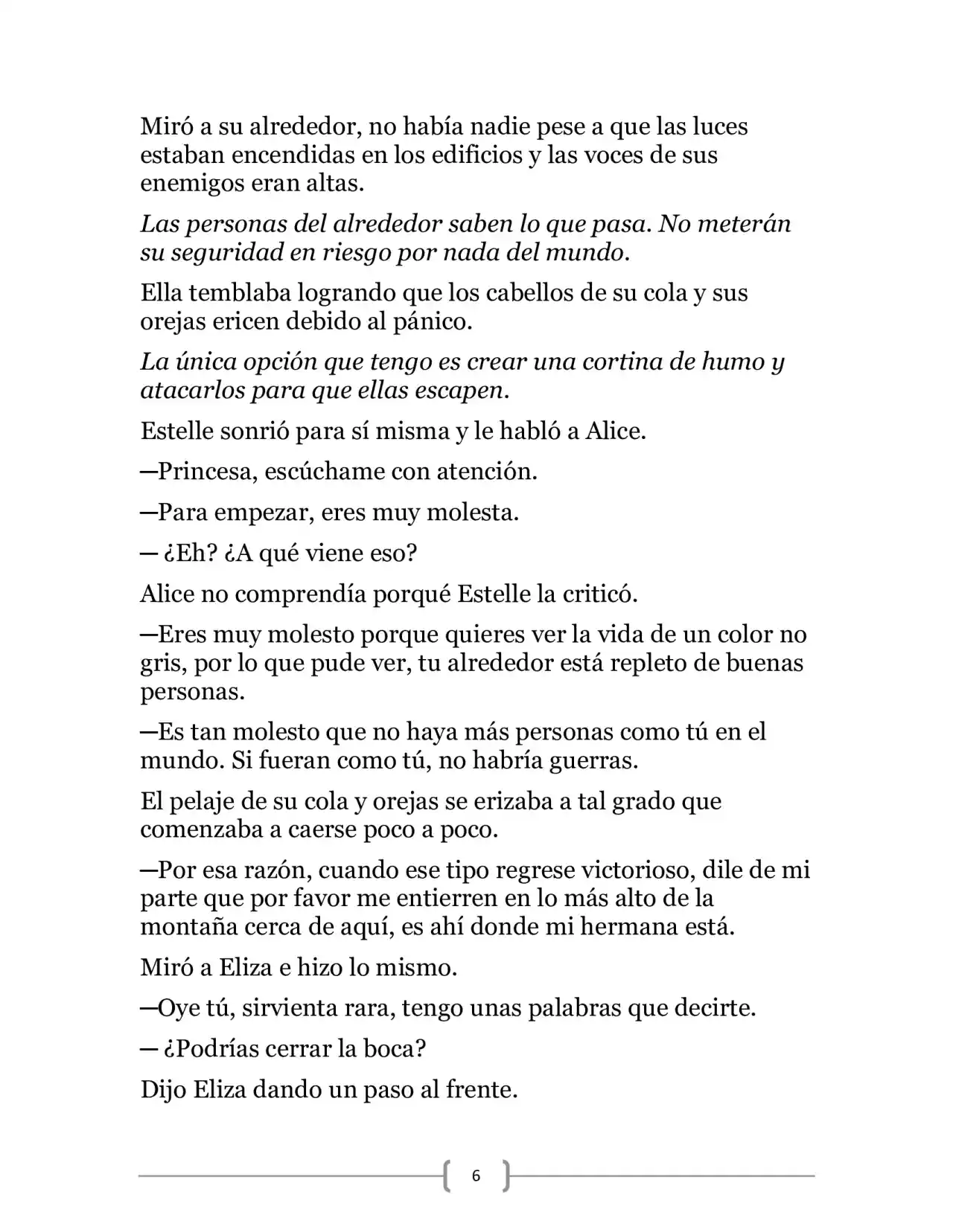 La Heroica Aventura Del Héroe Negro (Novela) - Capítulo 17 - Página 6 - LectorTMOo