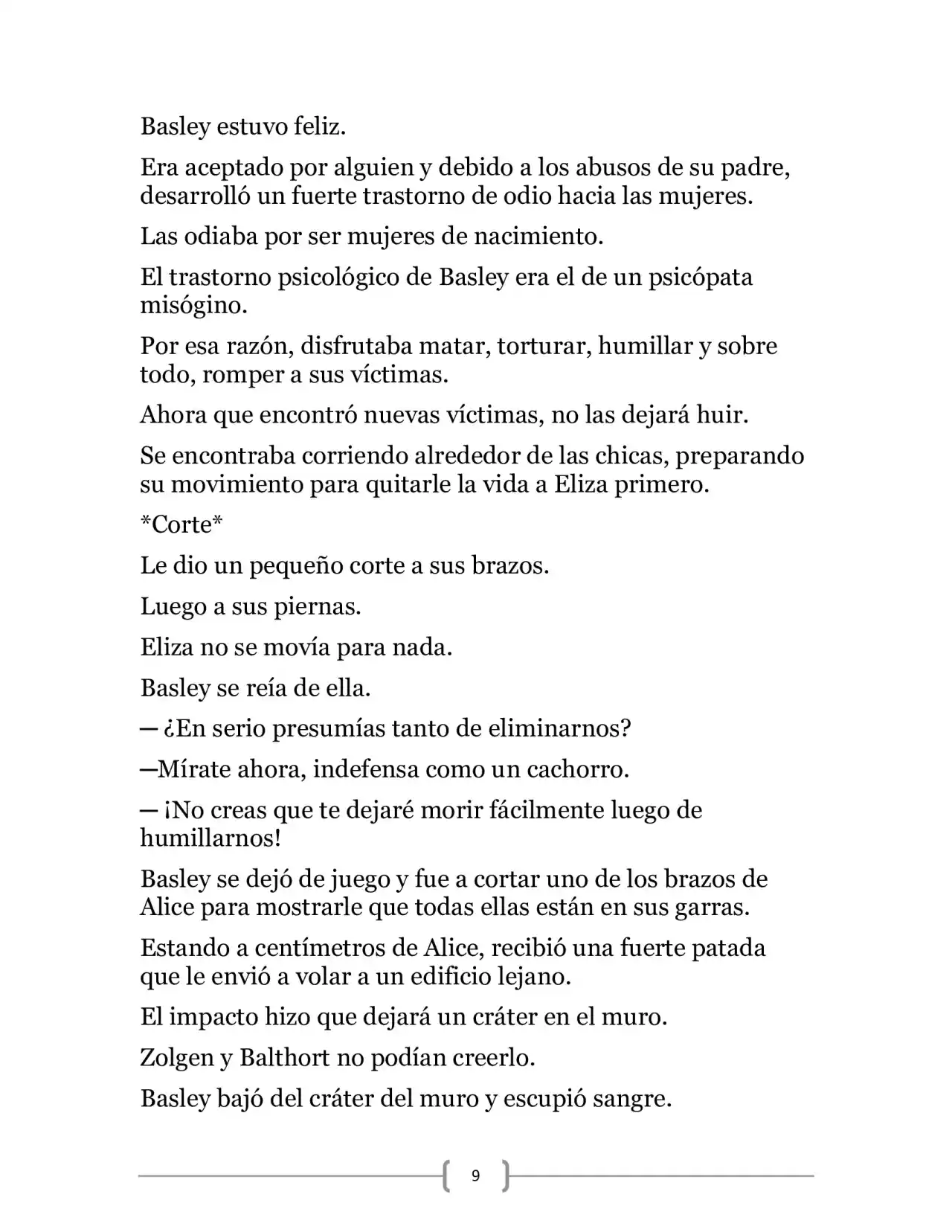 La Heroica Aventura Del Héroe Negro (Novela) - Capítulo 17 - Página 9 - LectorTMOo