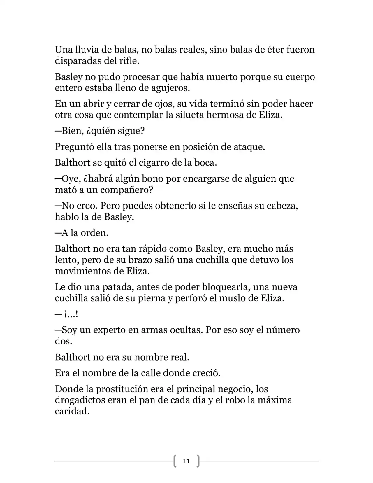 La Heroica Aventura Del Héroe Negro (Novela) - Capítulo 17 - Página 11 - LectorTMOo