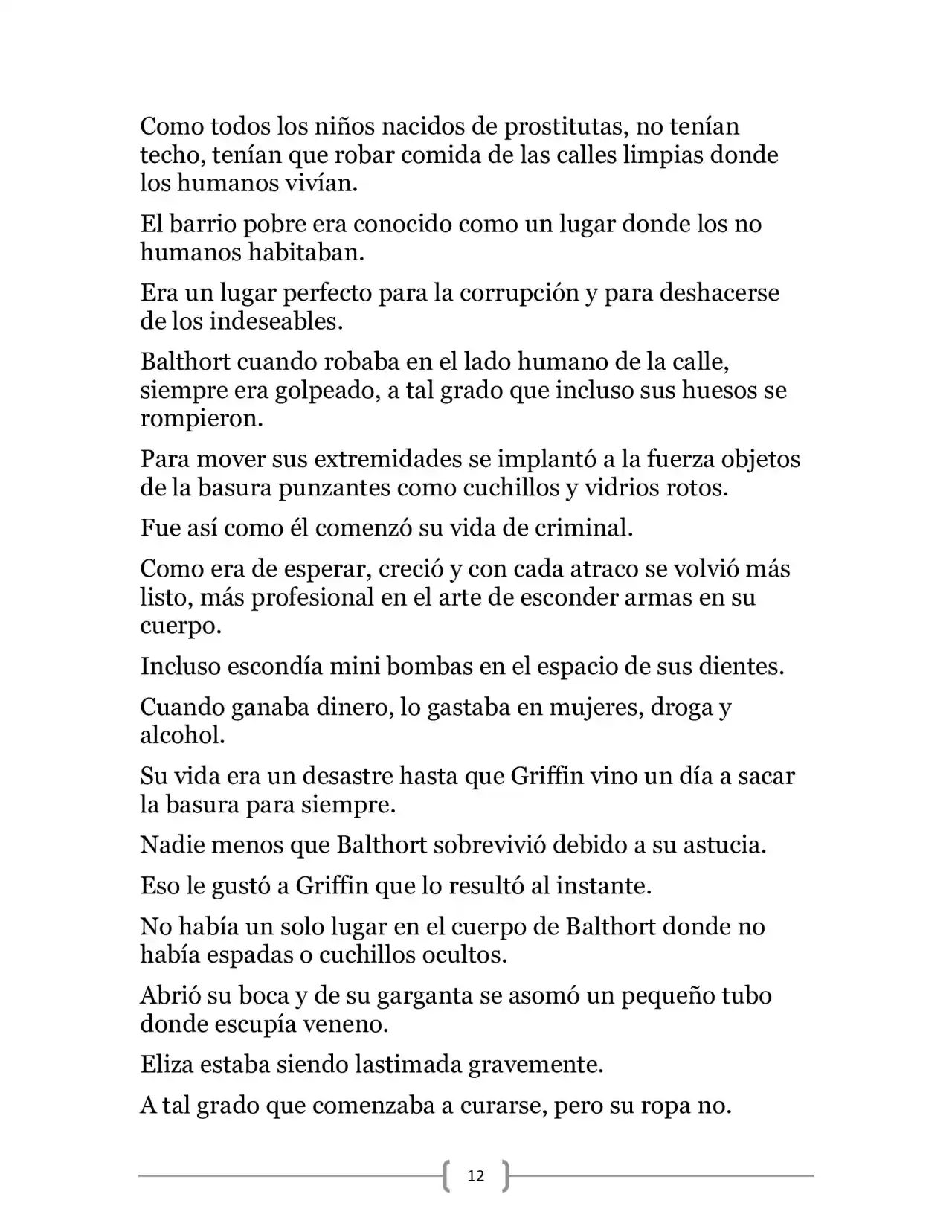 La Heroica Aventura Del Héroe Negro (Novela) - Capítulo 17 - Página 12 - LectorTMOo