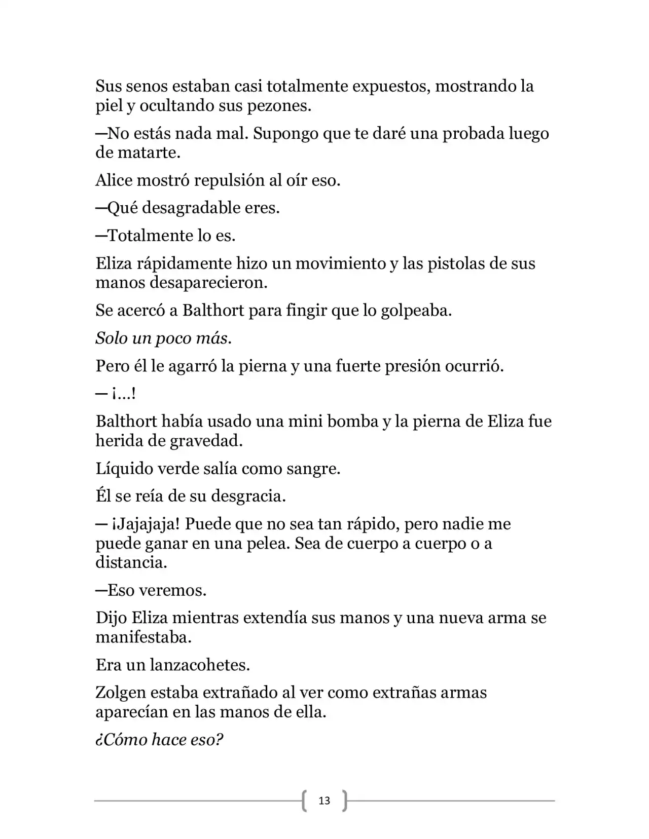 La Heroica Aventura Del Héroe Negro (Novela) - Capítulo 17 - Página 13 - LectorTMOo
