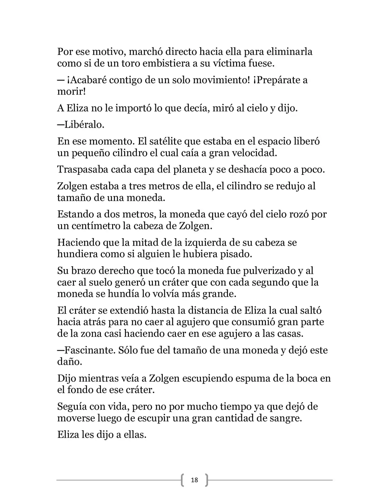 La Heroica Aventura Del Héroe Negro (Novela) - Capítulo 17 - Página 18 - LectorTMOo