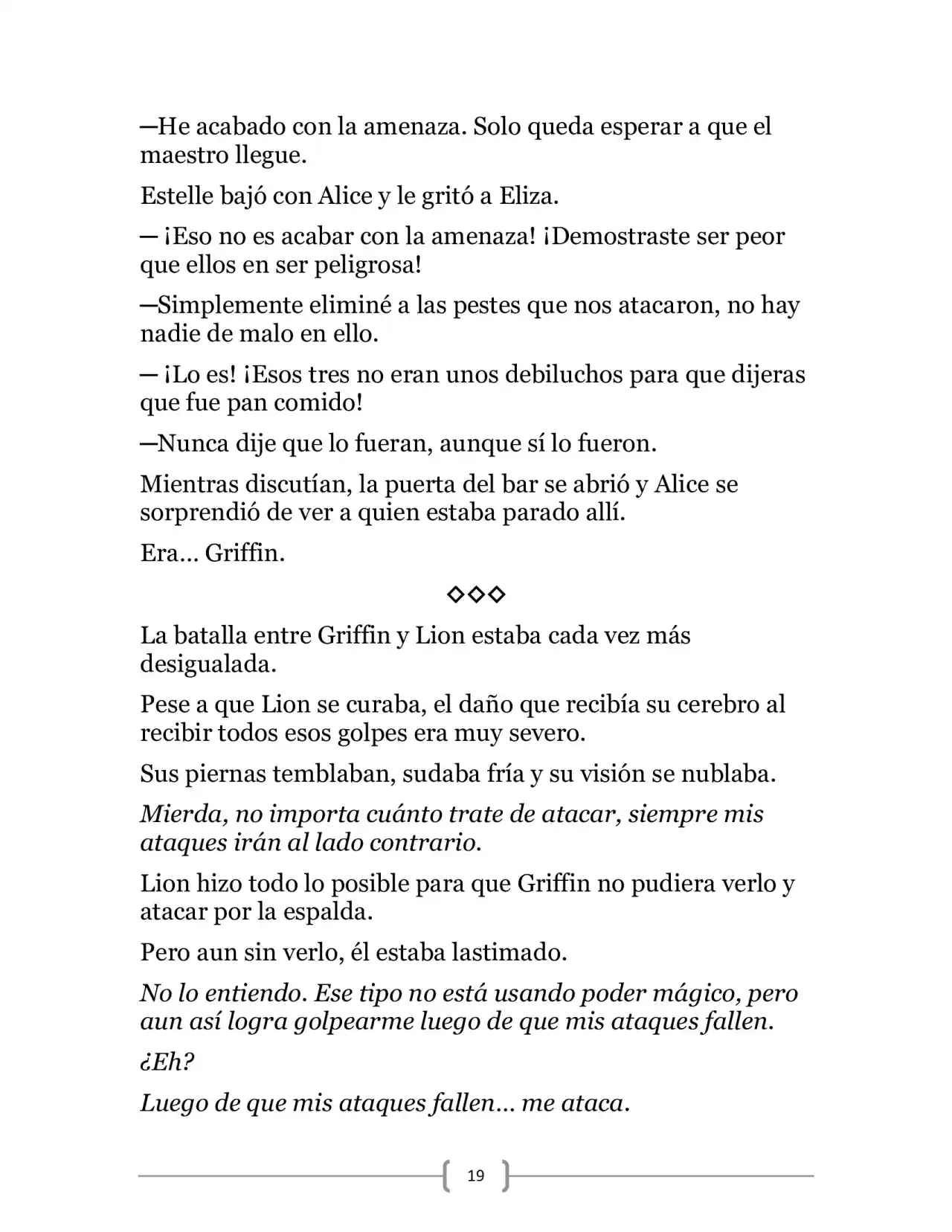 La Heroica Aventura Del Héroe Negro (Novela) - Capítulo 17 - Página 19 - LectorTMOo