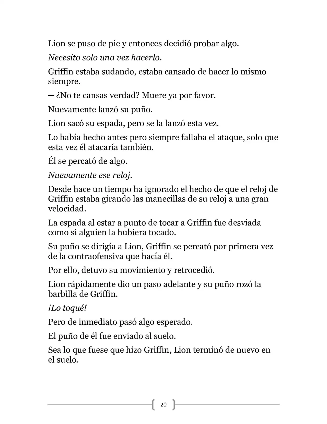 La Heroica Aventura Del Héroe Negro (Novela) - Capítulo 17 - Página 20 - LectorTMOo