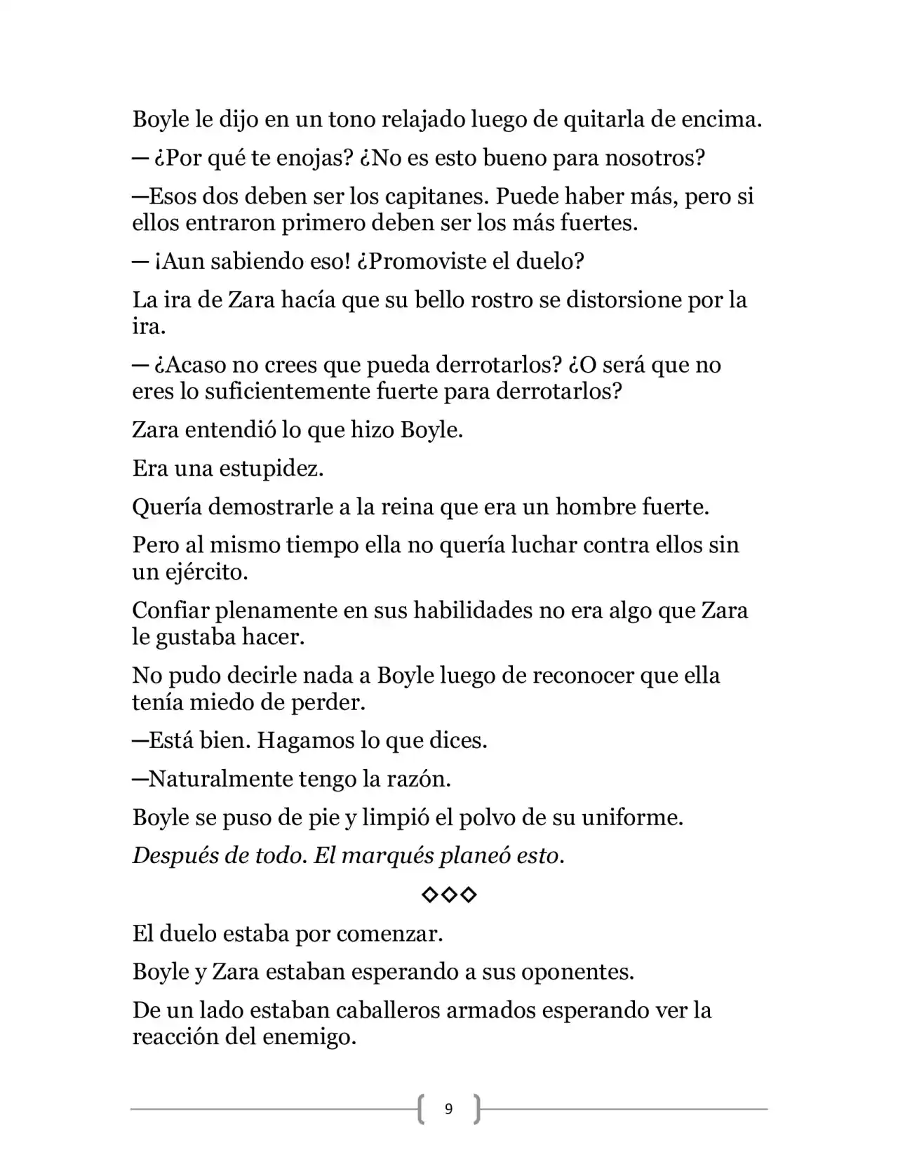 La Heroica Aventura Del Héroe Negro (Novela) - Capítulo 18 - Página 9 - LectorTMOo