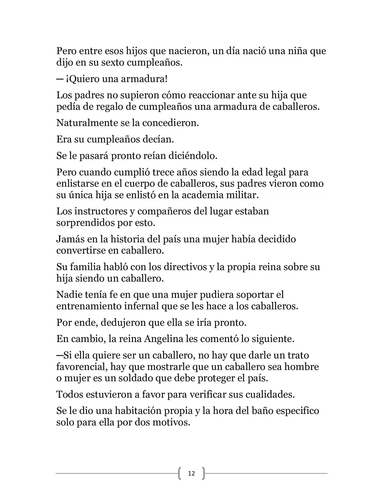 La Heroica Aventura Del Héroe Negro (Novela) - Capítulo 18 - Página 12 - LectorTMOo