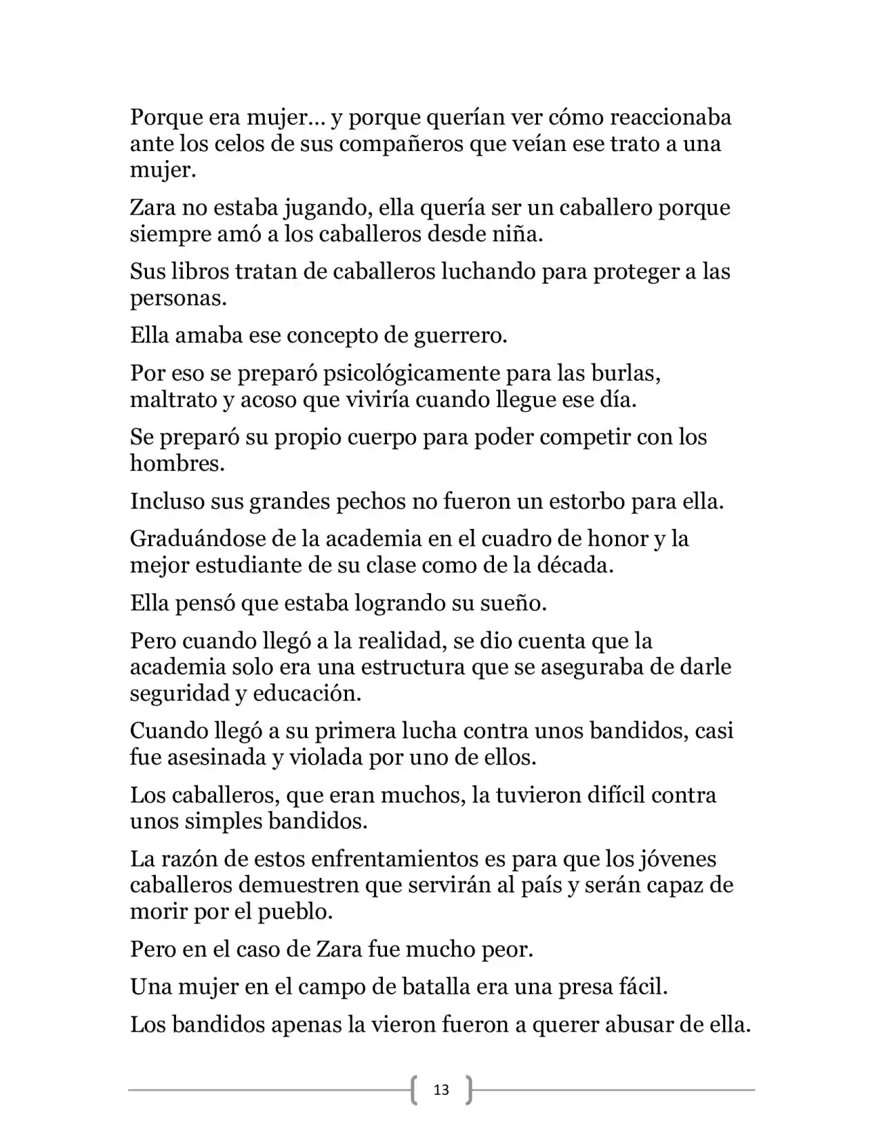 La Heroica Aventura Del Héroe Negro (Novela) - Capítulo 18 - Página 13 - LectorTMOo