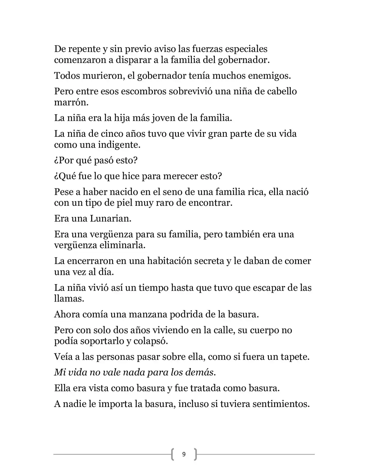La Heroica Aventura Del Héroe Negro (Novela) - Capítulo 19 - Página 9 - LectorTMOo