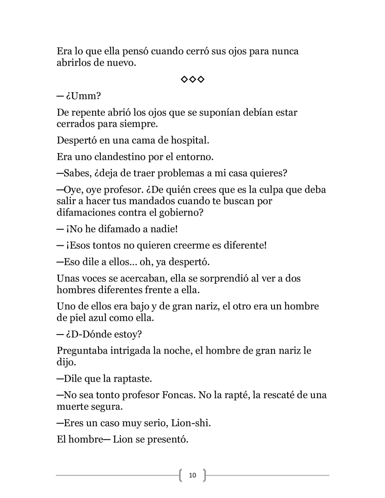La Heroica Aventura Del Héroe Negro (Novela) - Capítulo 19 - Página 10 - LectorTMOo