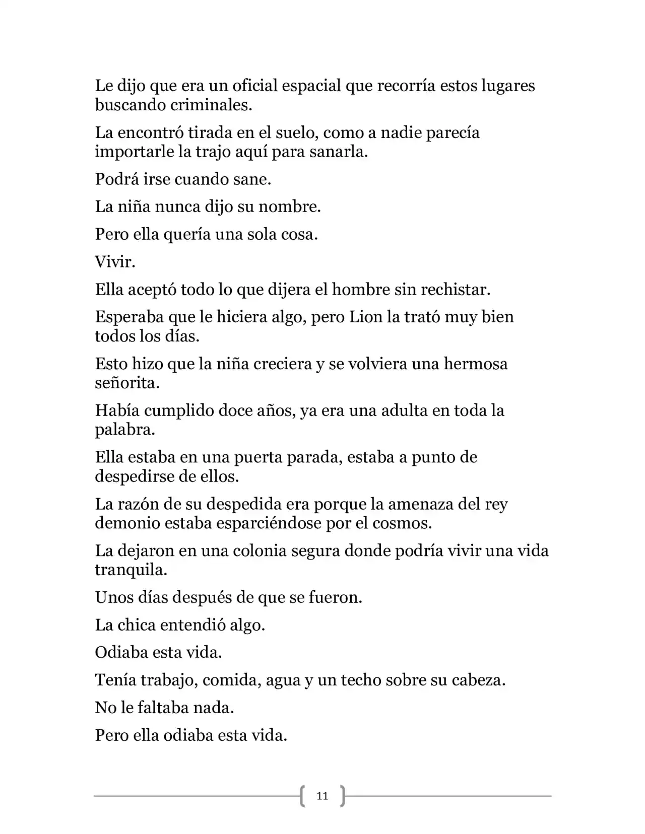 La Heroica Aventura Del Héroe Negro (Novela) - Capítulo 19 - Página 11 - LectorTMOo