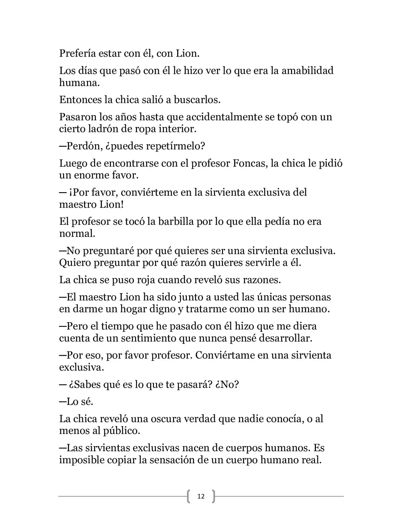 La Heroica Aventura Del Héroe Negro (Novela) - Capítulo 19 - Página 12 - LectorTMOo