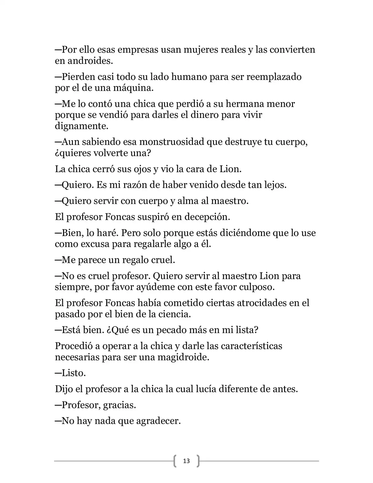 La Heroica Aventura Del Héroe Negro (Novela) - Capítulo 19 - Página 13 - LectorTMOo