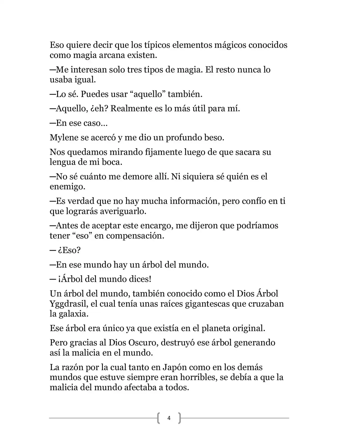 La Heroica Aventura Del Héroe Negro (Novela) - Capítulo 2 - Página 4 - LectorTMOo