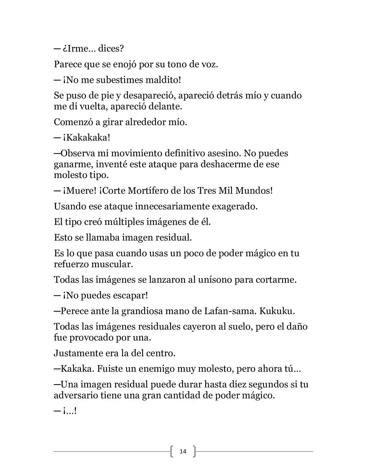 La Heroica Aventura Del Héroe Negro (Novela) - Capítulo 2 - Página 12 - LectorTMOo