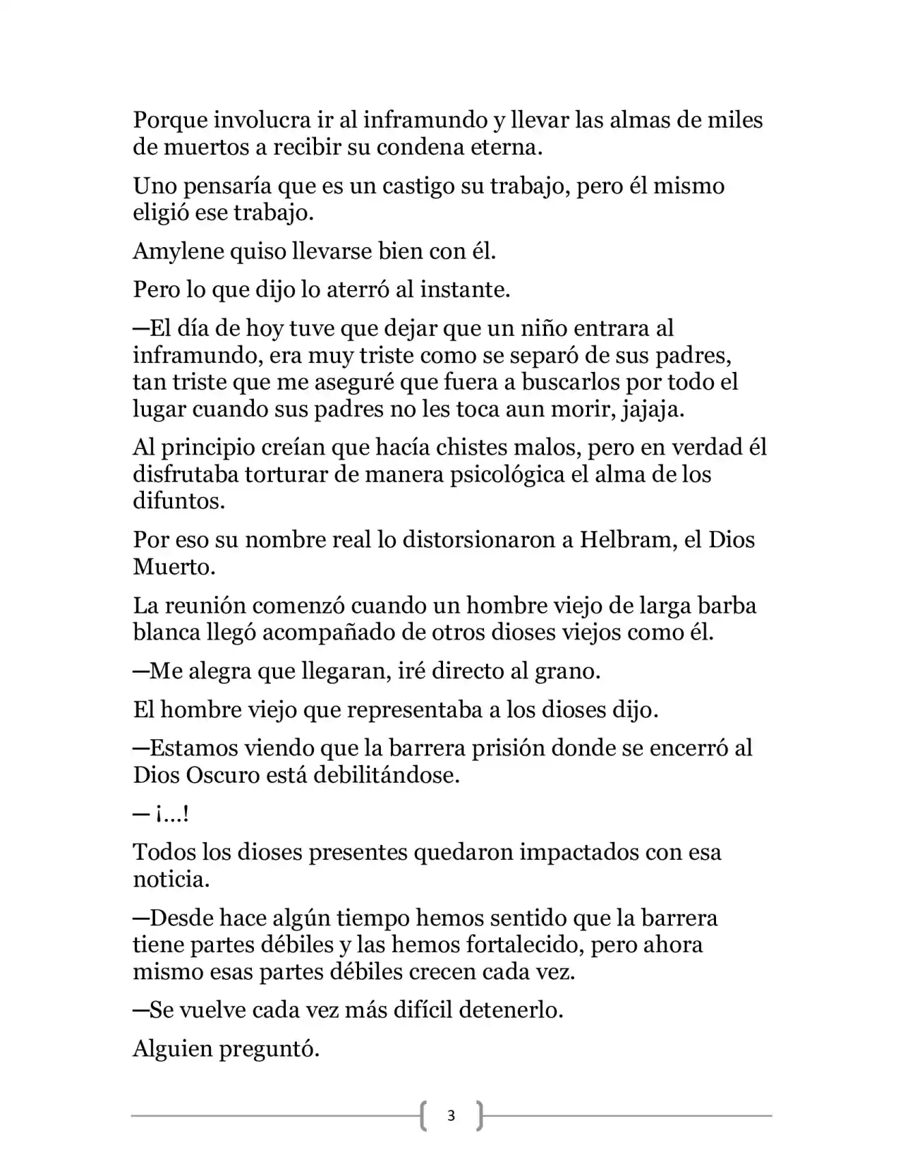 La Heroica Aventura Del Héroe Negro (Novela) - Capítulo 20.80 - Página 3 - LectorTMOo