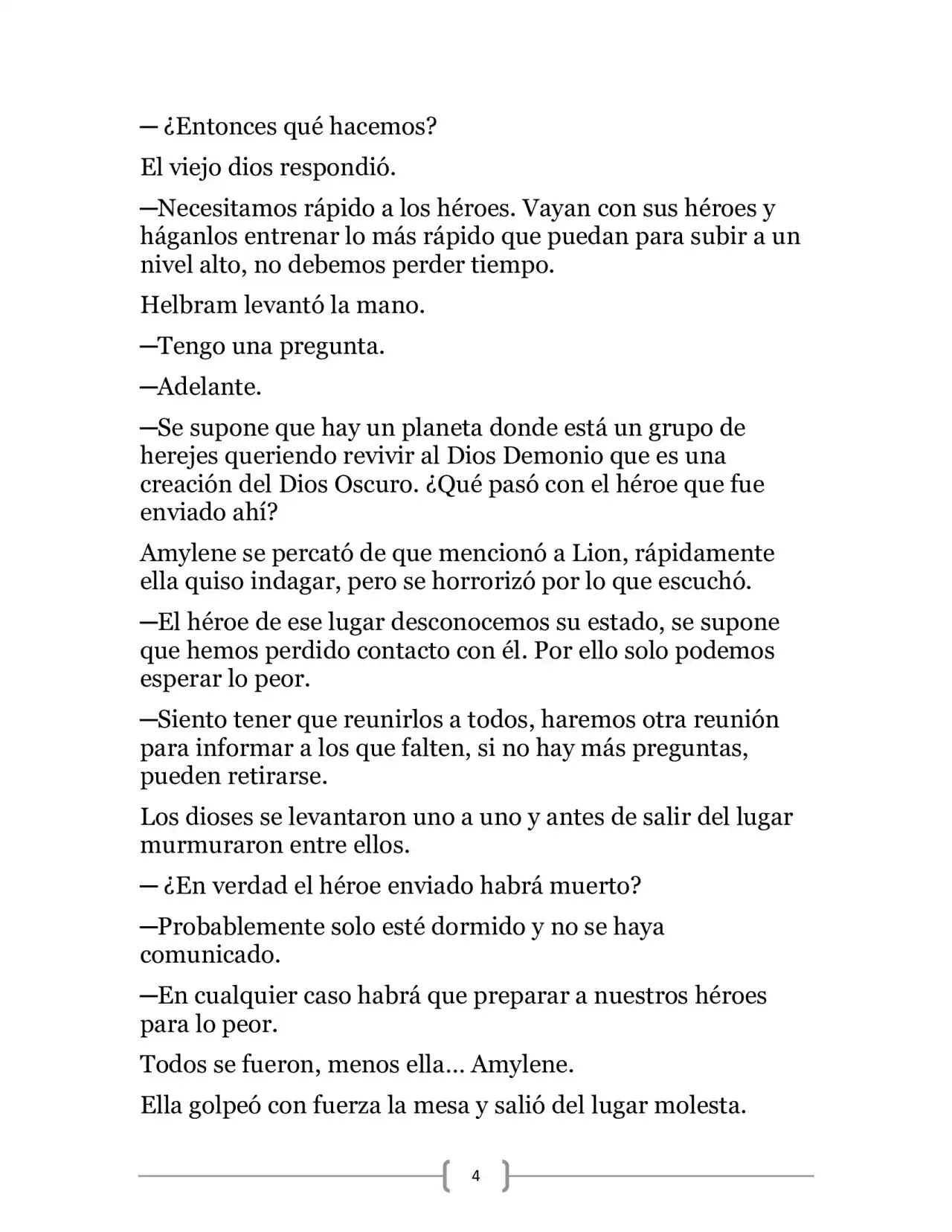 La Heroica Aventura Del Héroe Negro (Novela) - Capítulo 20.80 - Página 4 - LectorTMOo