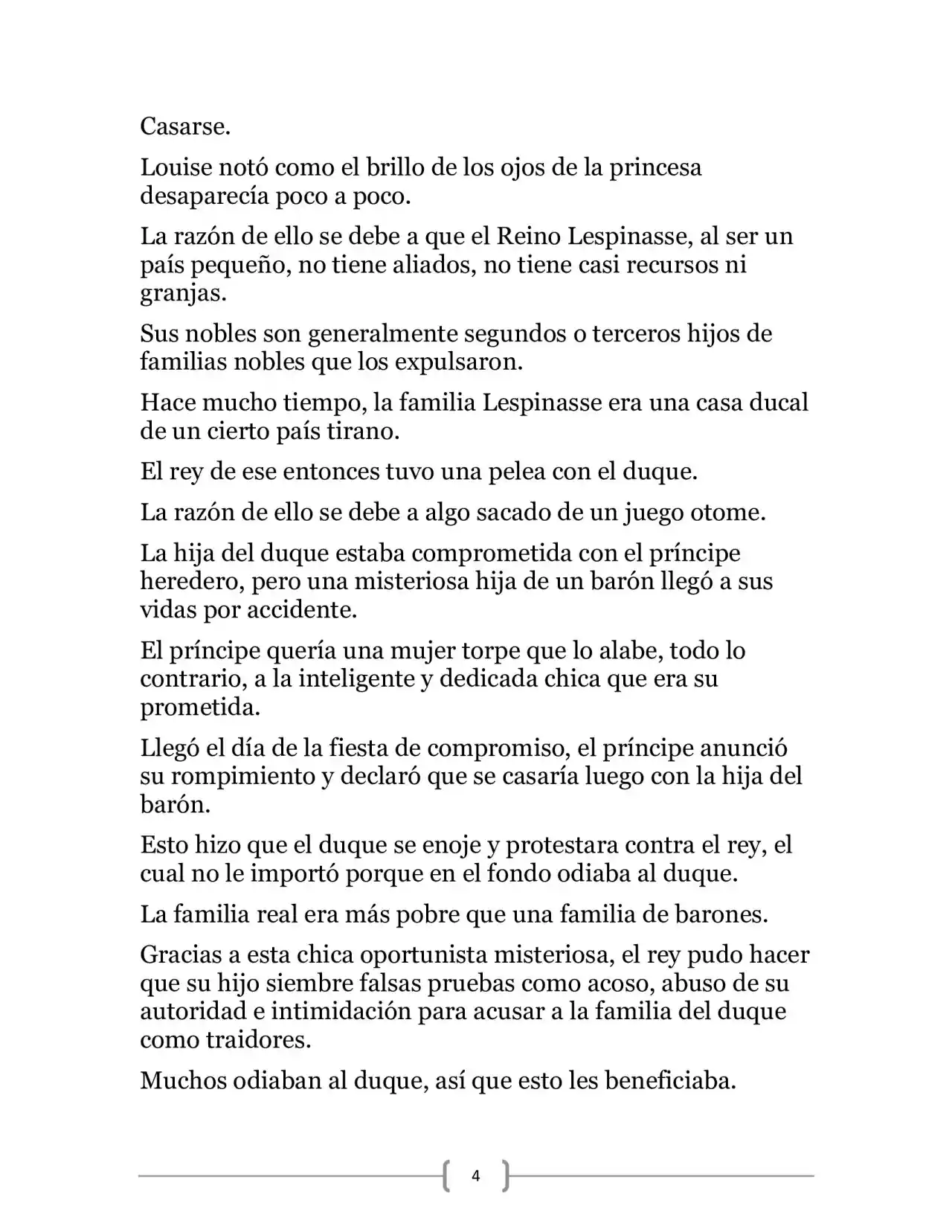 La Heroica Aventura Del Héroe Negro (Novela) - Capítulo 3 - Página 4 - LectorTMOo