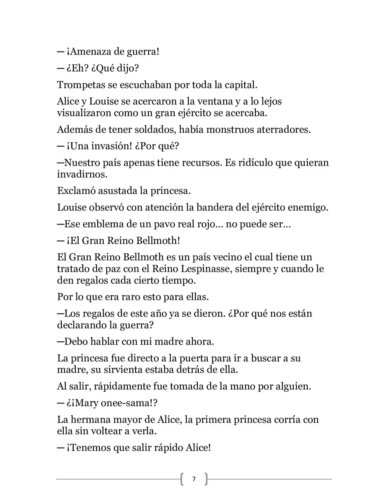 La Heroica Aventura Del Héroe Negro (Novela) - Capítulo 3 - Página 7 - LectorTMOo