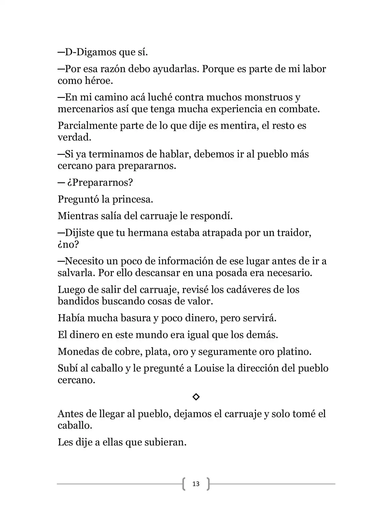 La Heroica Aventura Del Héroe Negro (Novela) - Capítulo 3 - Página 12 - LectorTMOo