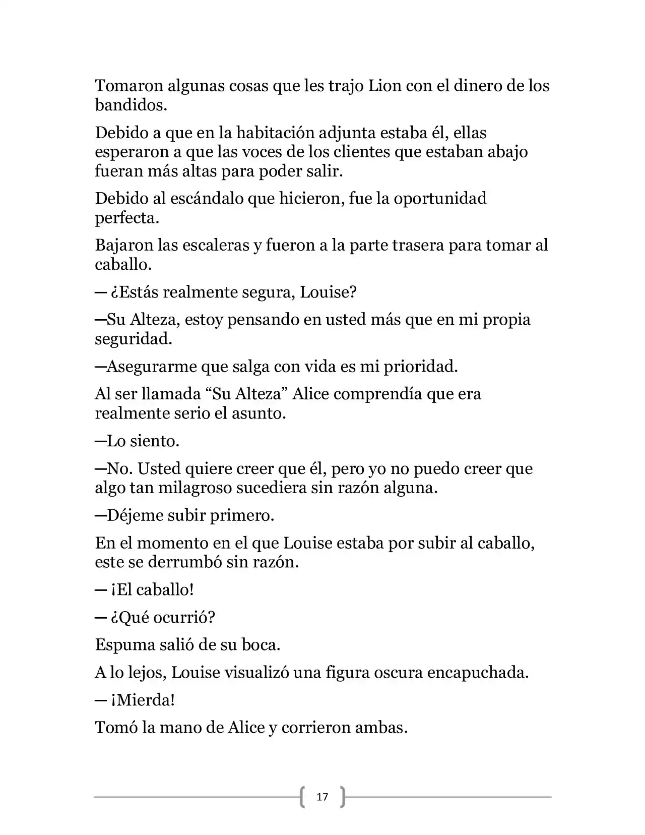 La Heroica Aventura Del Héroe Negro (Novela) - Capítulo 3 - Página 15 - LectorTMOo
