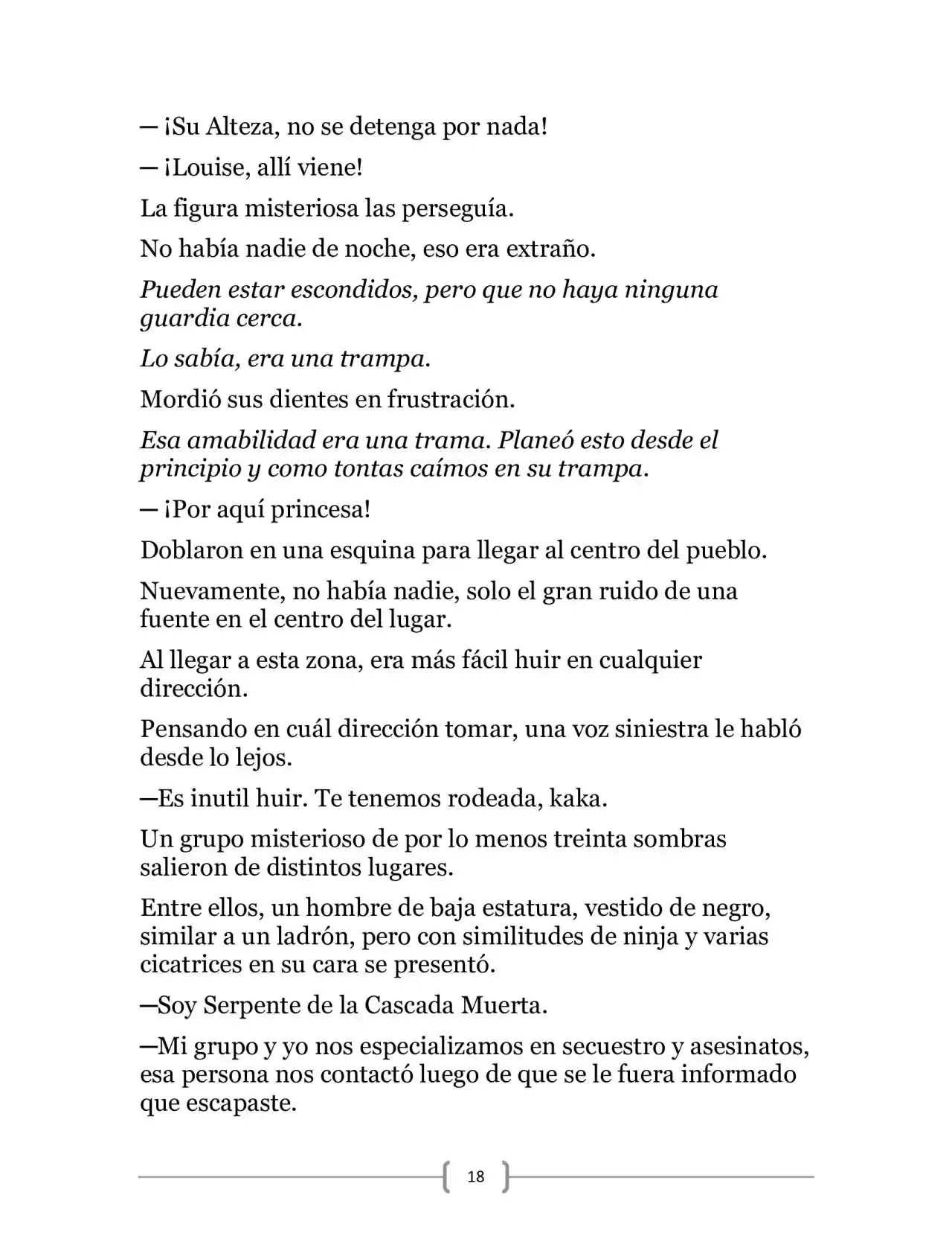 La Heroica Aventura Del Héroe Negro (Novela) - Capítulo 3 - Página 16 - LectorTMOo