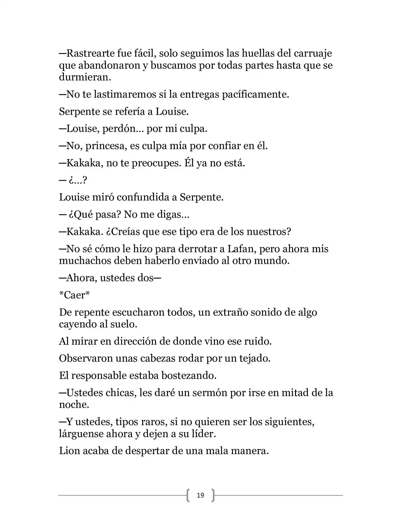 La Heroica Aventura Del Héroe Negro (Novela) - Capítulo 3 - Página 17 - LectorTMOo
