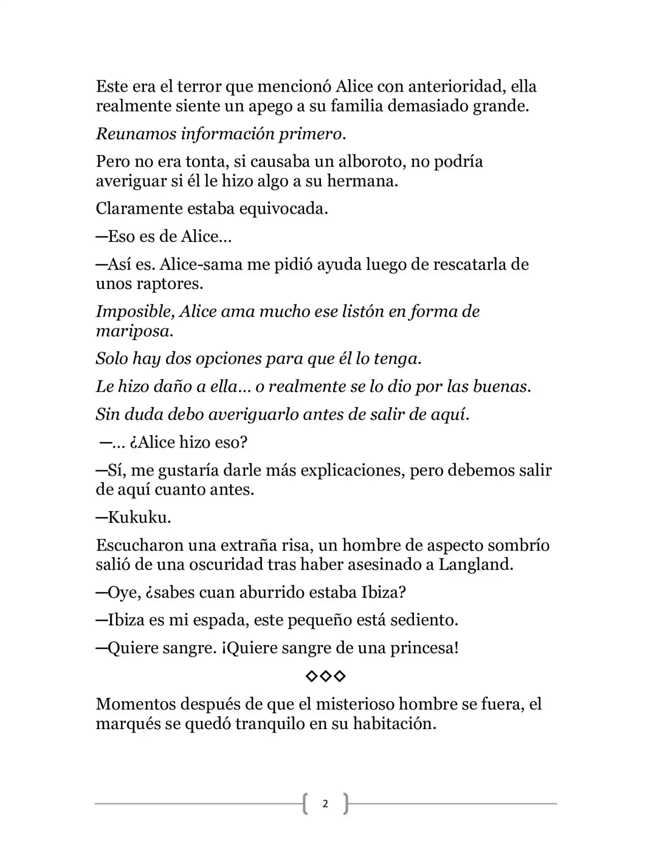 La Heroica Aventura Del Héroe Negro (Novela) - Capítulo 6 - Página 2 - LectorTMOo