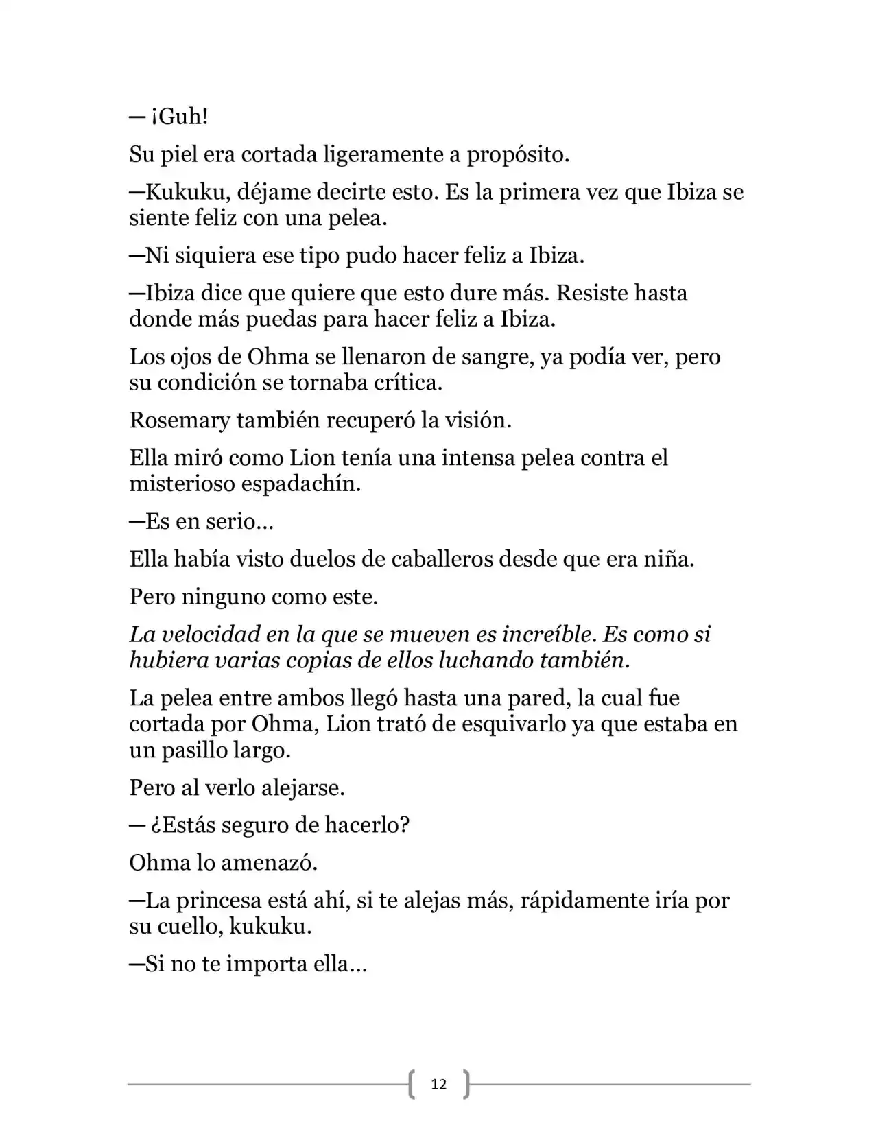 La Heroica Aventura Del Héroe Negro (Novela) - Capítulo 6 - Página 12 - LectorTMOo