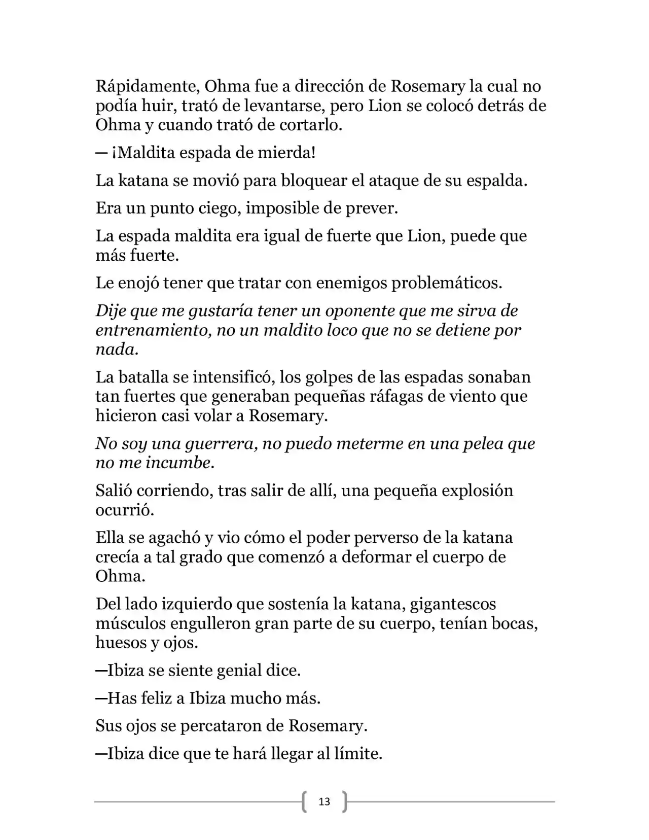 La Heroica Aventura Del Héroe Negro (Novela) - Capítulo 6 - Página 13 - LectorTMOo