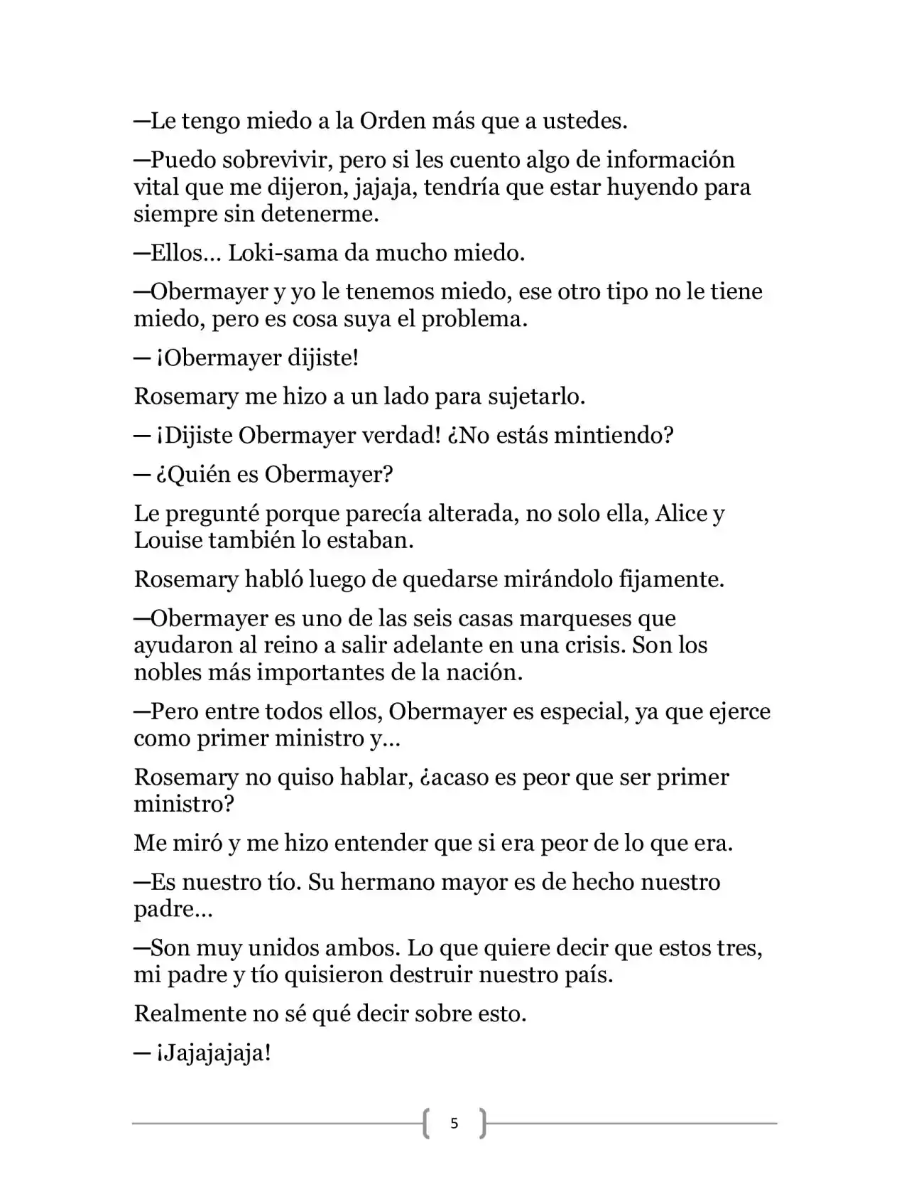 La Heroica Aventura Del Héroe Negro (Novela) - Capítulo 7 - Página 5 - LectorTMOo