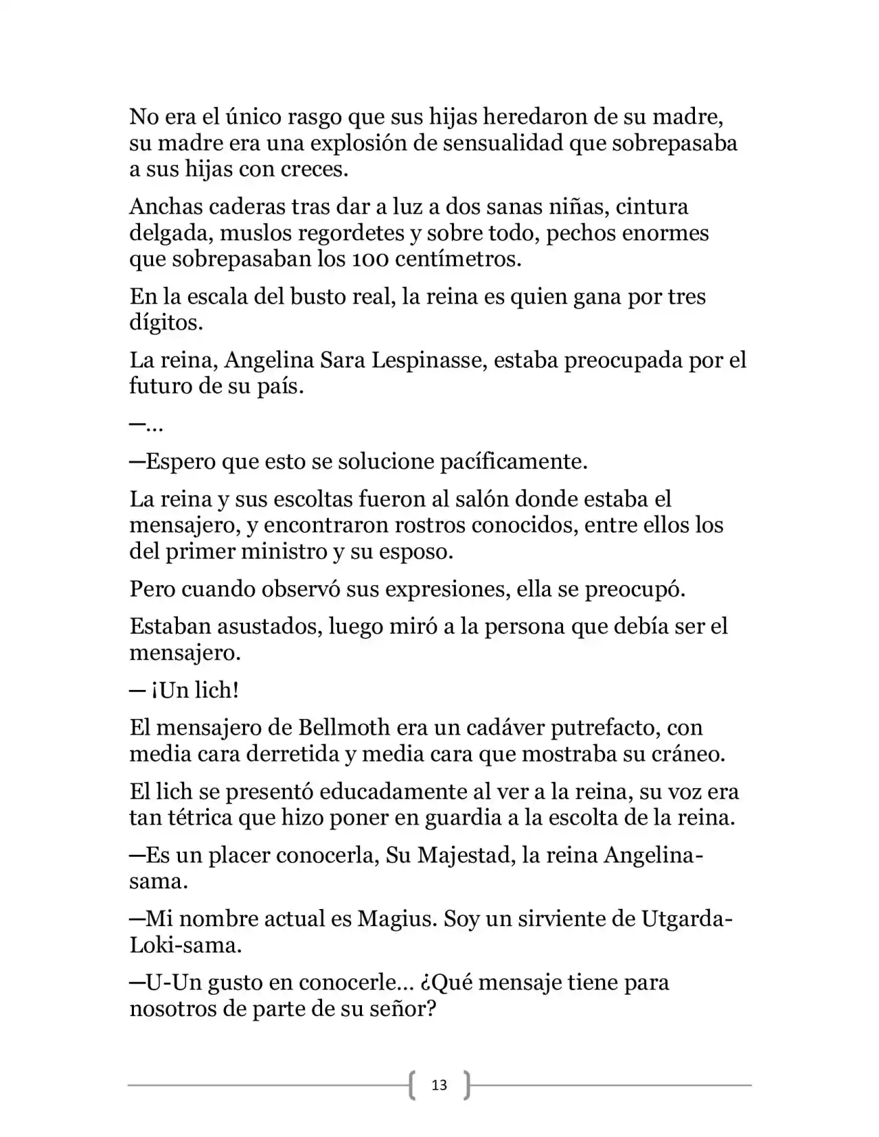 La Heroica Aventura Del Héroe Negro (Novela) - Capítulo 7 - Página 13 - LectorTMOo