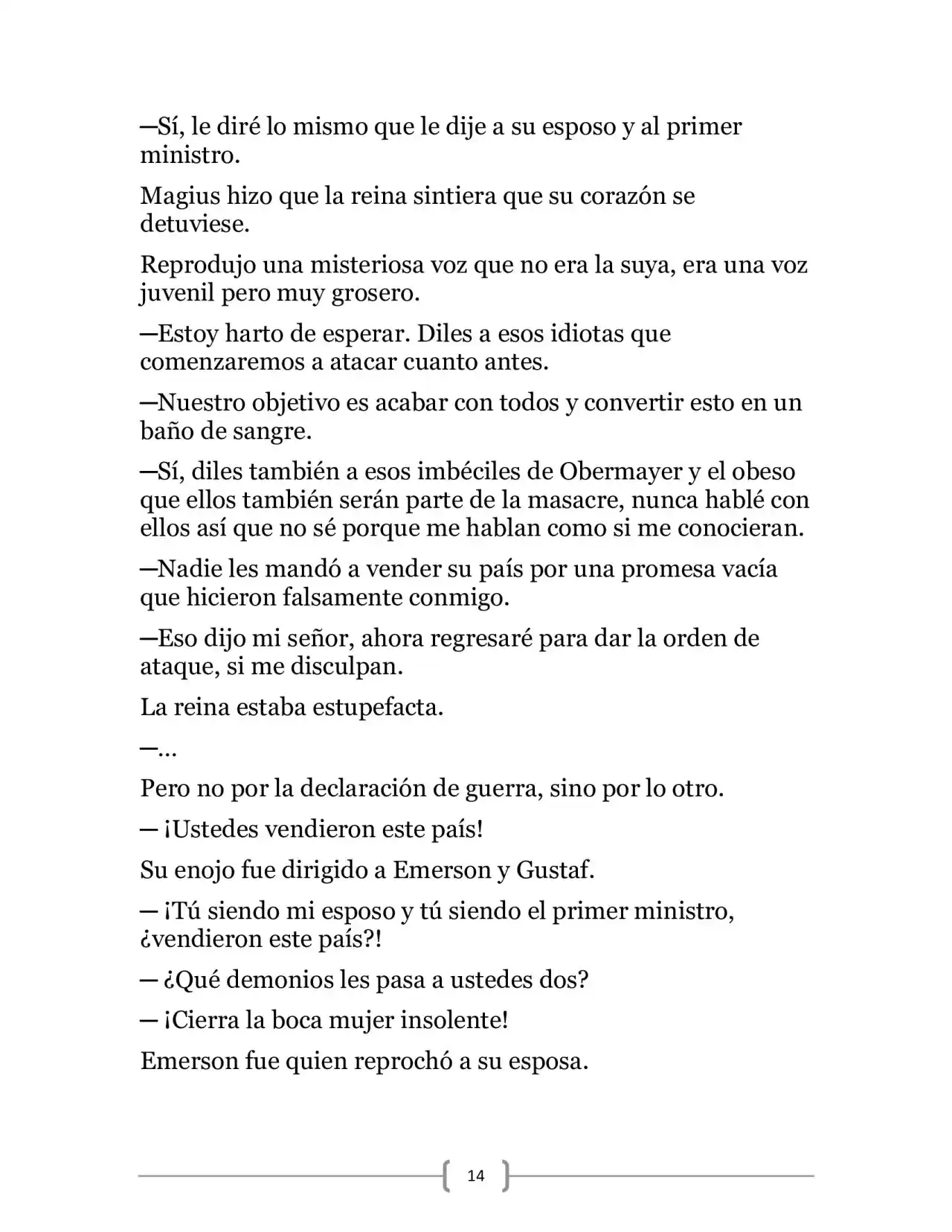 La Heroica Aventura Del Héroe Negro (Novela) - Capítulo 7 - Página 14 - LectorTMOo