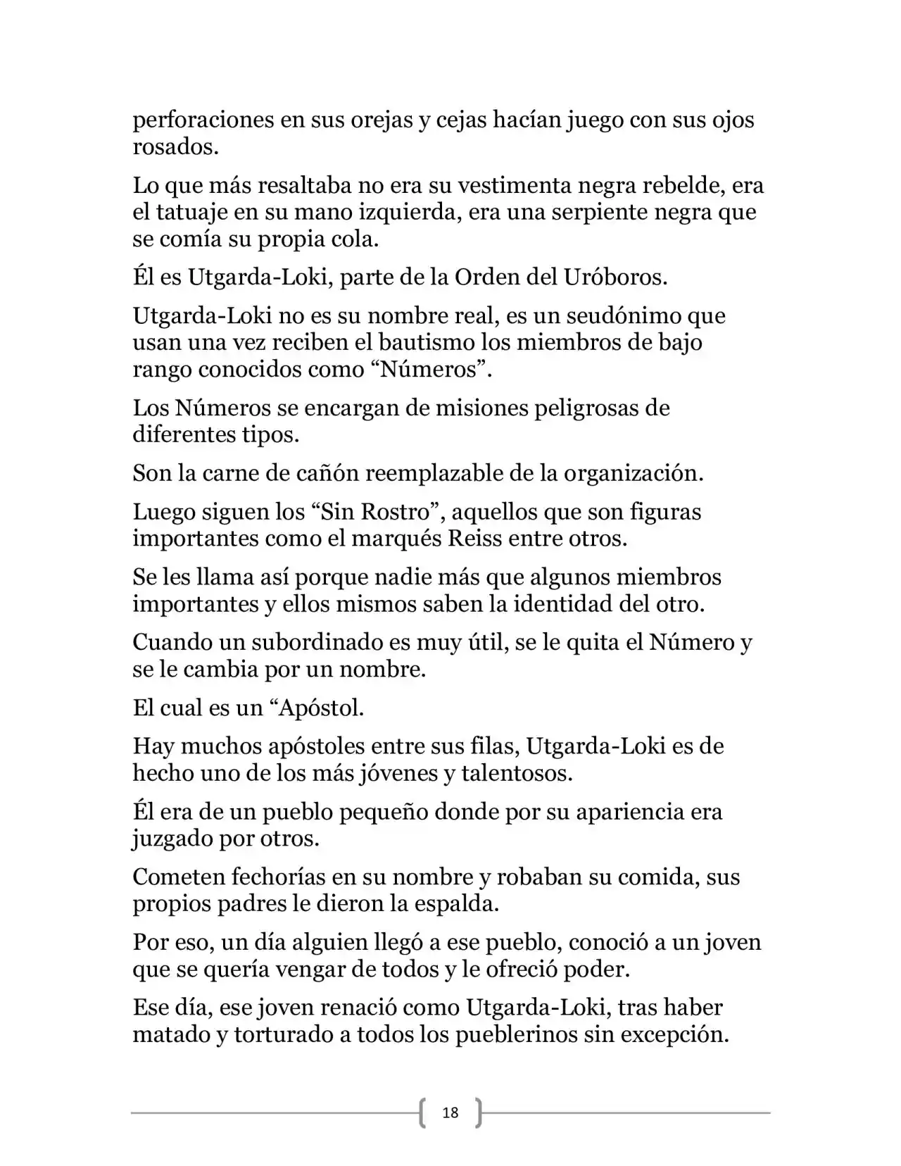La Heroica Aventura Del Héroe Negro (Novela) - Capítulo 7 - Página 18 - LectorTMOo
