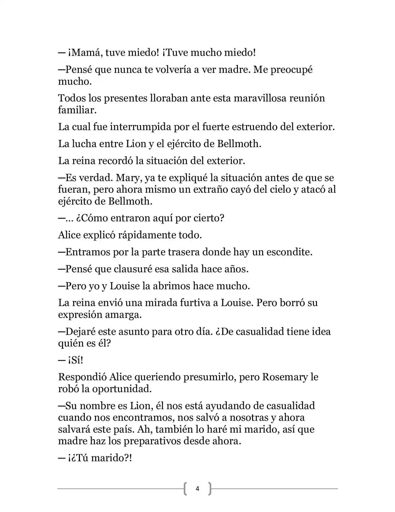 La Heroica Aventura Del Héroe Negro (Novela) - Capítulo 8 - Página 4 - LectorTMOo