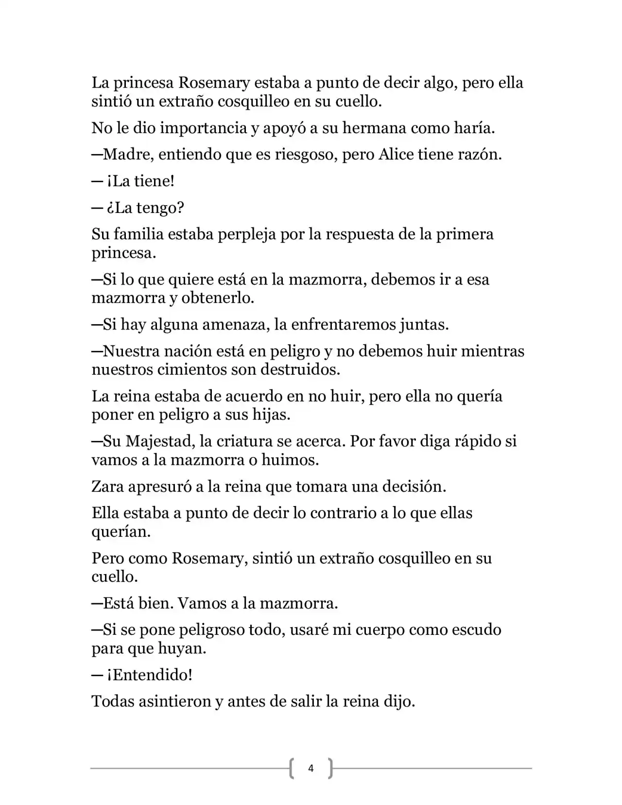 La Heroica Aventura Del Héroe Negro (Novela) - Capítulo 9 - Página 4 - LectorTMOo