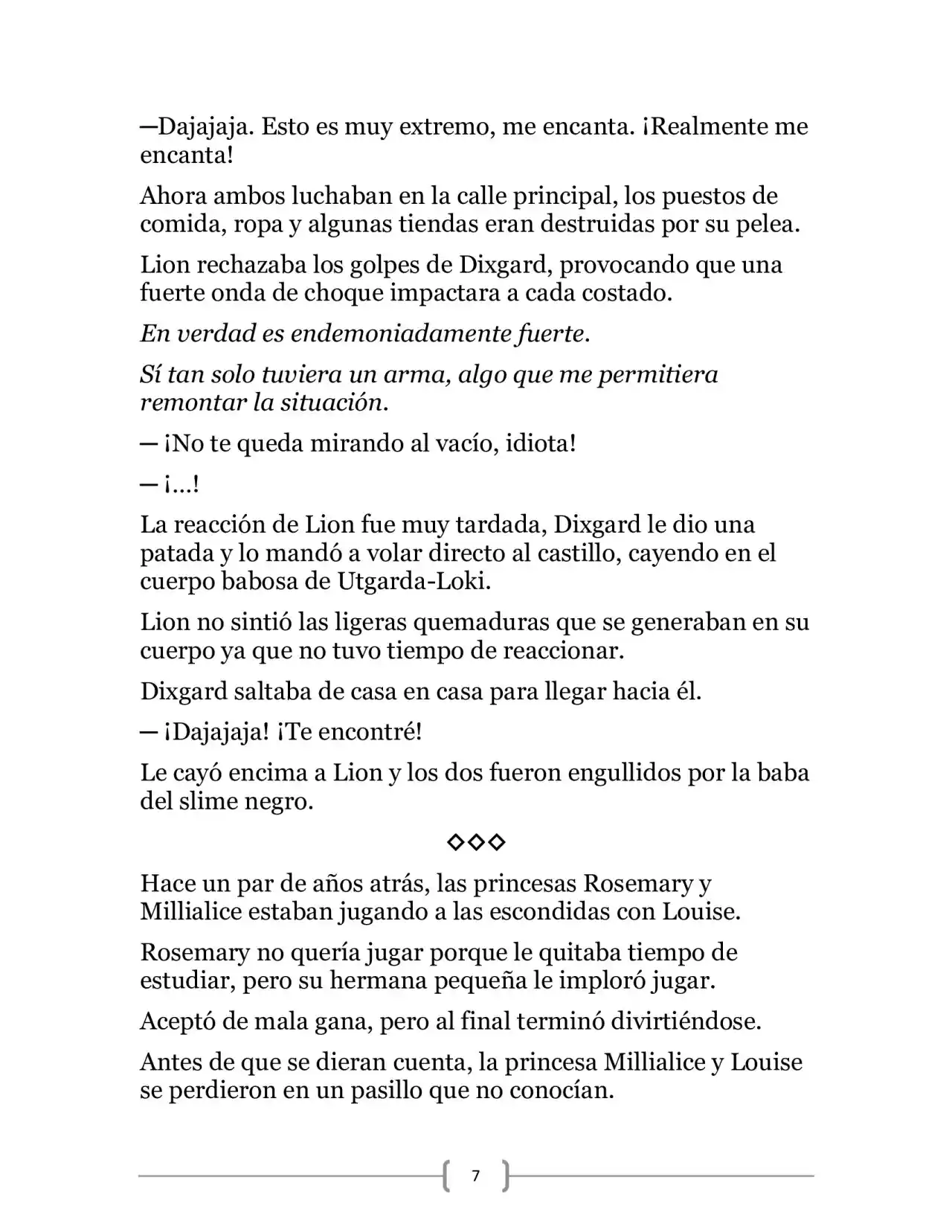La Heroica Aventura Del Héroe Negro (Novela) - Capítulo 9 - Página 7 - LectorTMOo