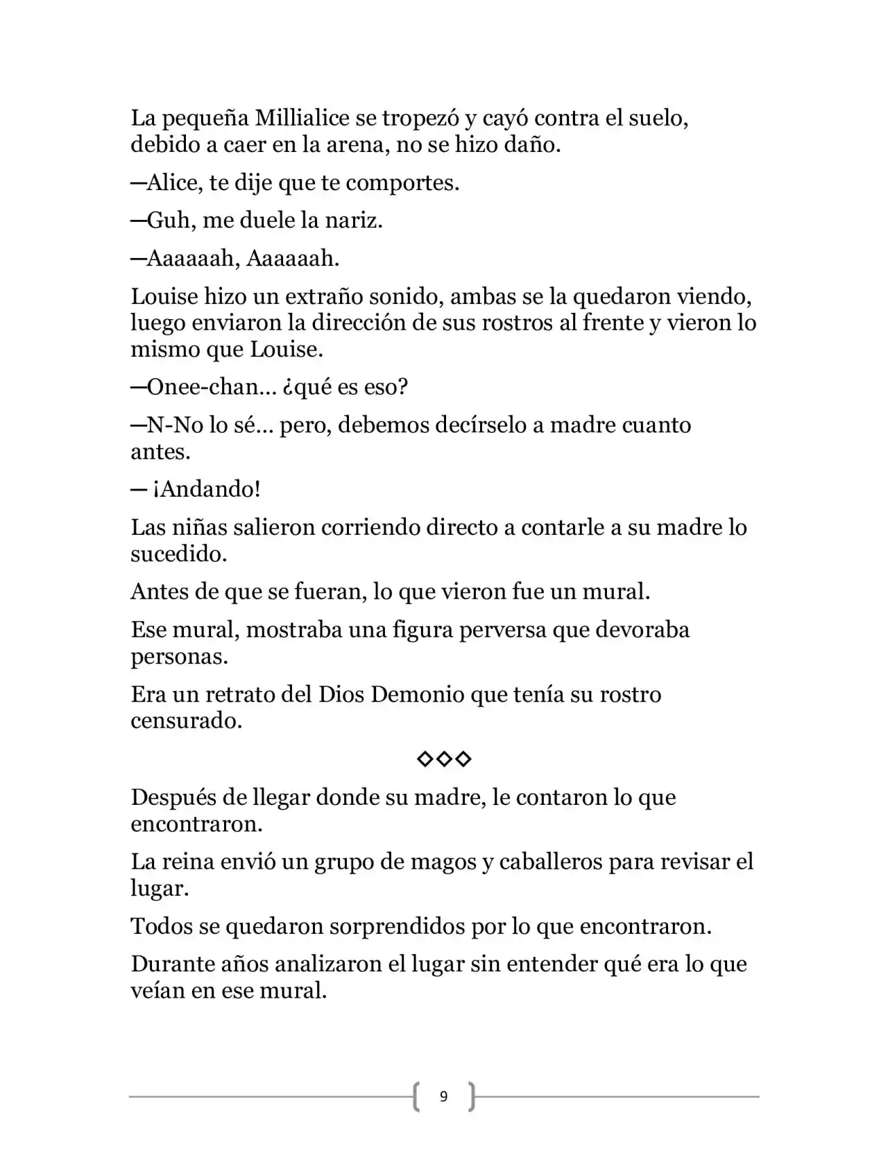 La Heroica Aventura Del Héroe Negro (Novela) - Capítulo 9 - Página 9 - LectorTMOo
