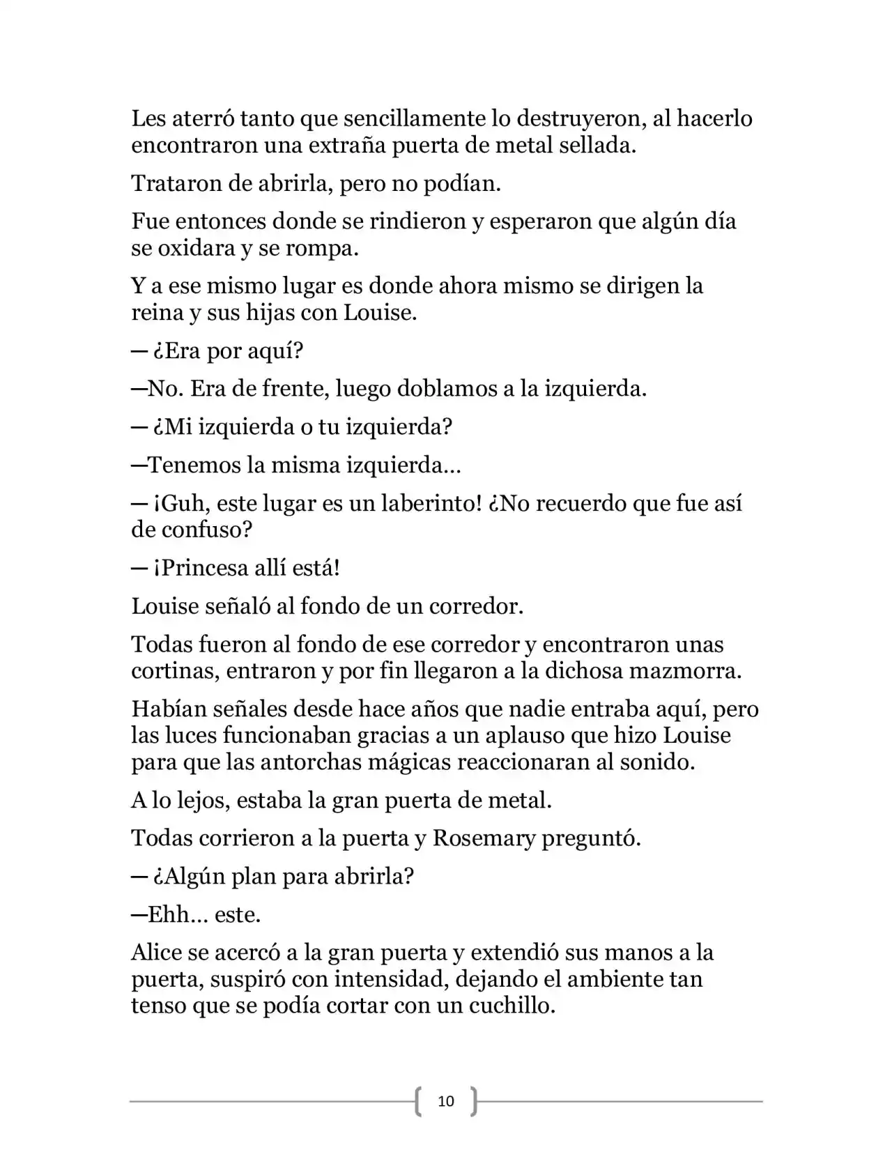 La Heroica Aventura Del Héroe Negro (Novela) - Capítulo 9 - Página 10 - LectorTMOo