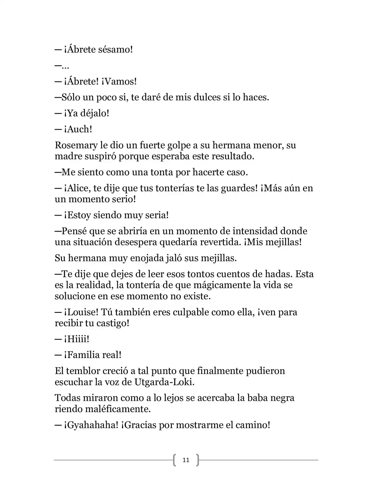 La Heroica Aventura Del Héroe Negro (Novela) - Capítulo 9 - Página 11 - LectorTMOo