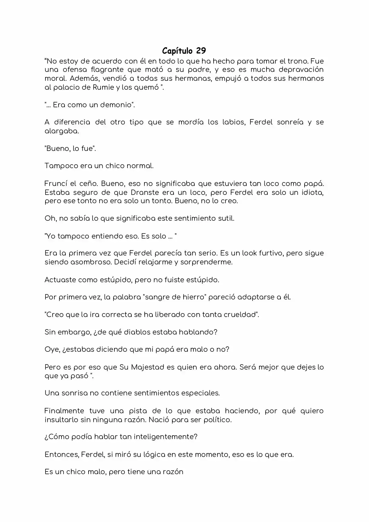La Hija Del Emperador (Novela) - Capítulo 29 - Página 1 - LectorTMOo
