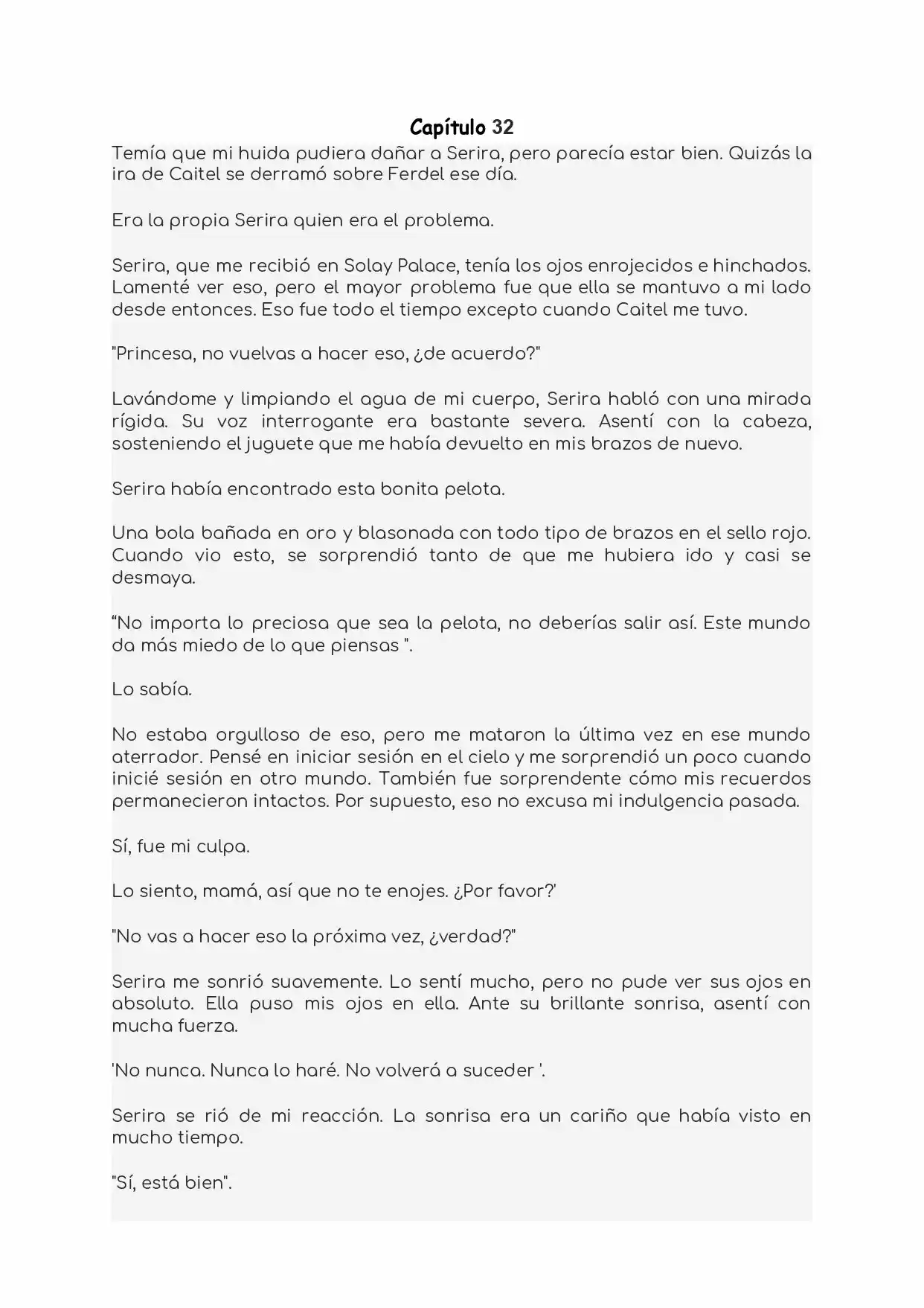 La Hija Del Emperador (Novela) - Capítulo 32 - Página 1 - LectorTMOo