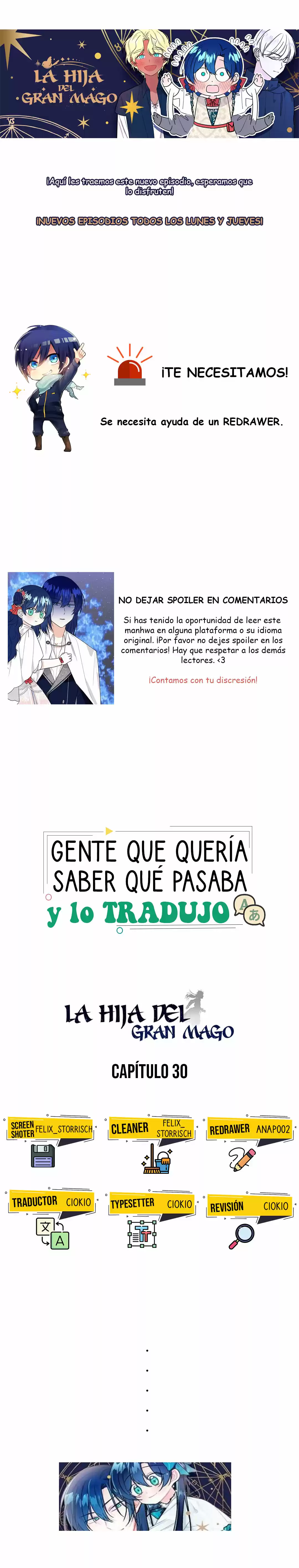 LA HIJA DEL GRAN MAGO - Capítulo 30 - Página 1 - LectorTMOo
