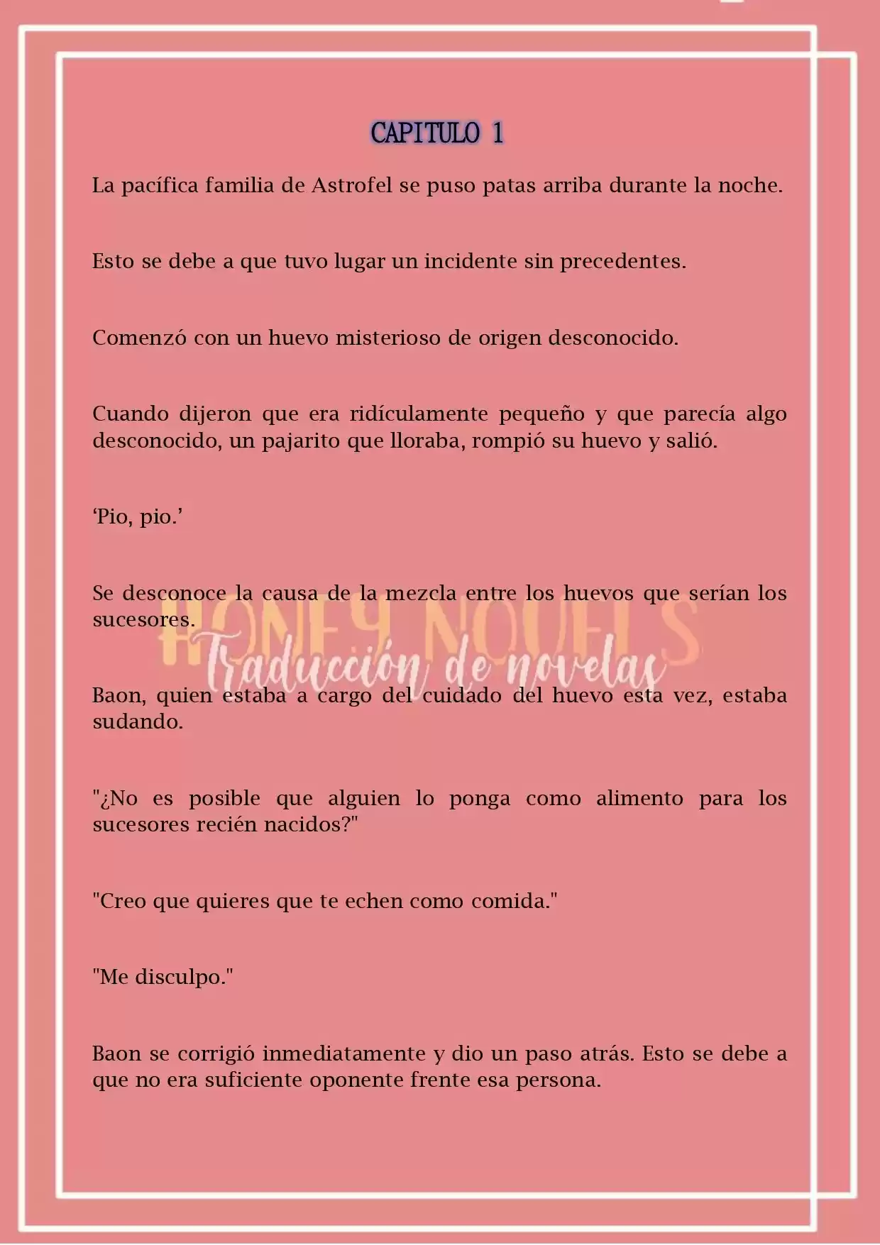 La Hija Más Joven De La Familia De Serpientes (Novela) - Capítulo 1 - Página 4 - LectorTMOo