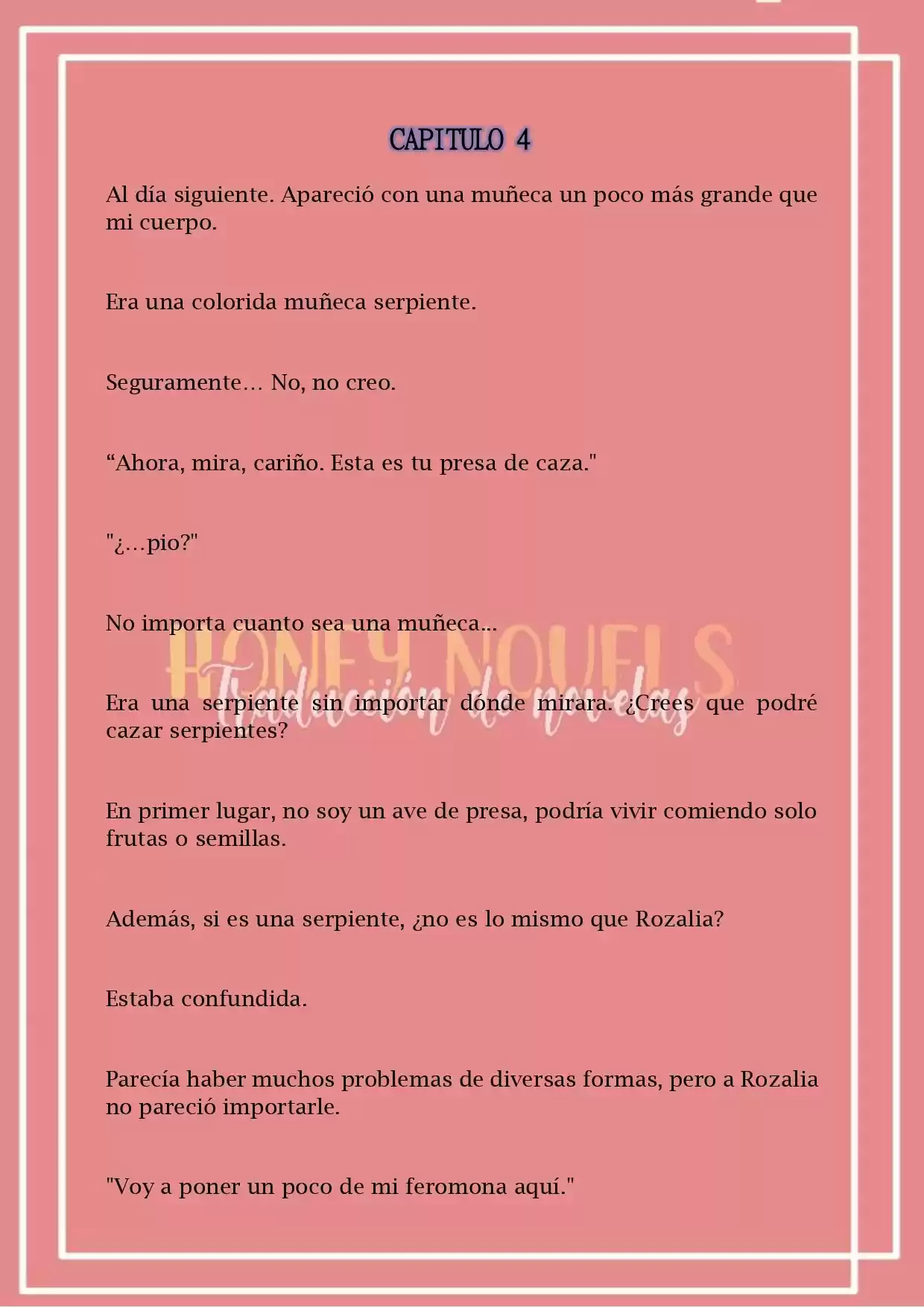 La Hija Más Joven De La Familia De Serpientes (Novela) - Capítulo 4 - Página 4 - LectorTMOo